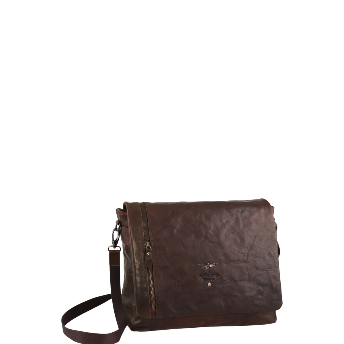 Messenger in Vera Pelle Vintage - Aeronautica Militare