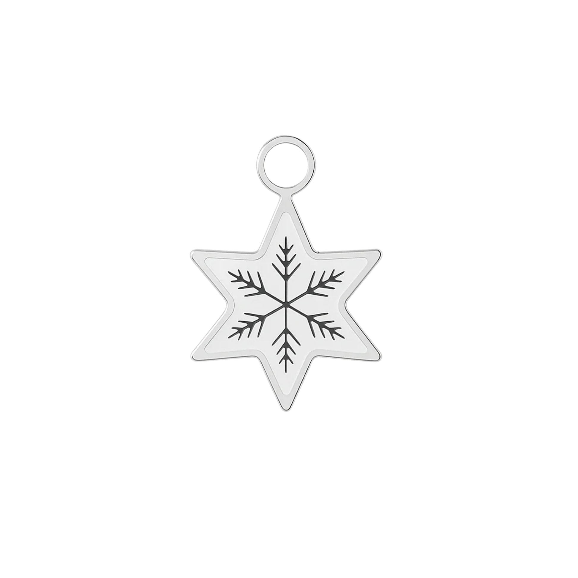 Mini Charm Fiocco di Neve - Brand Gioielli