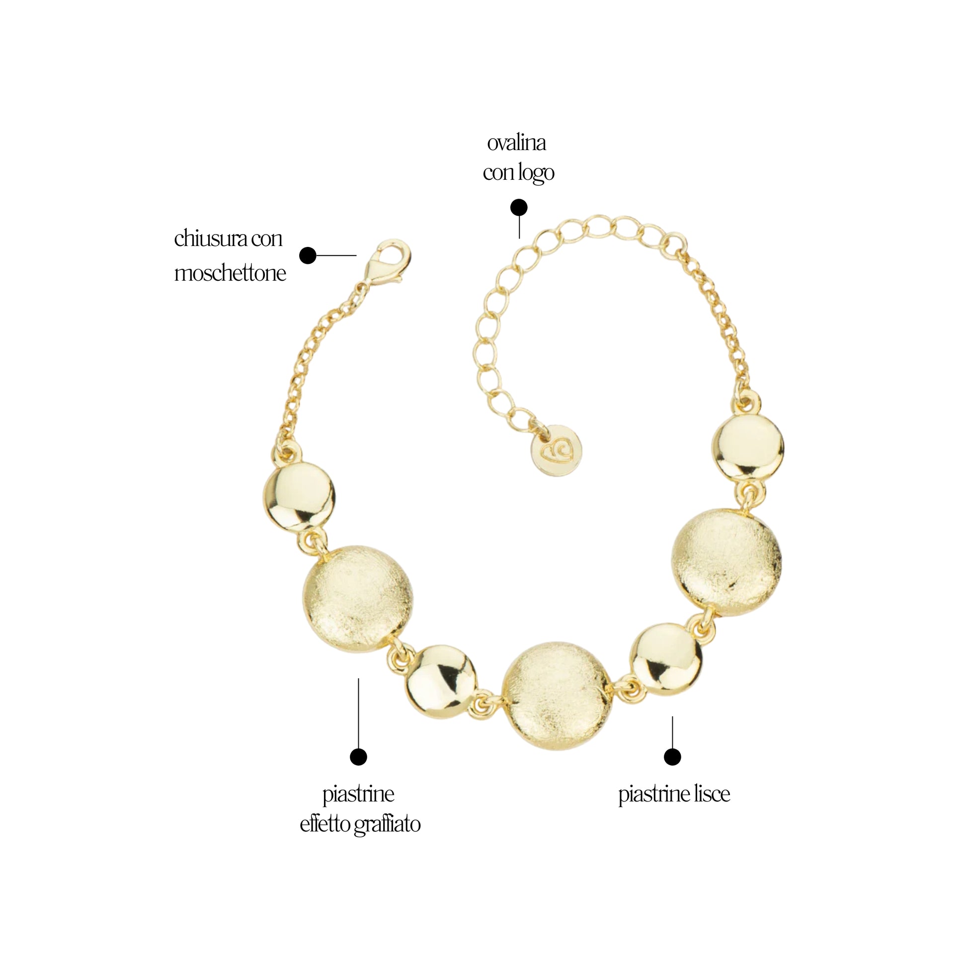 Bracciale Pad Rayè - You B'jou by Barbieri