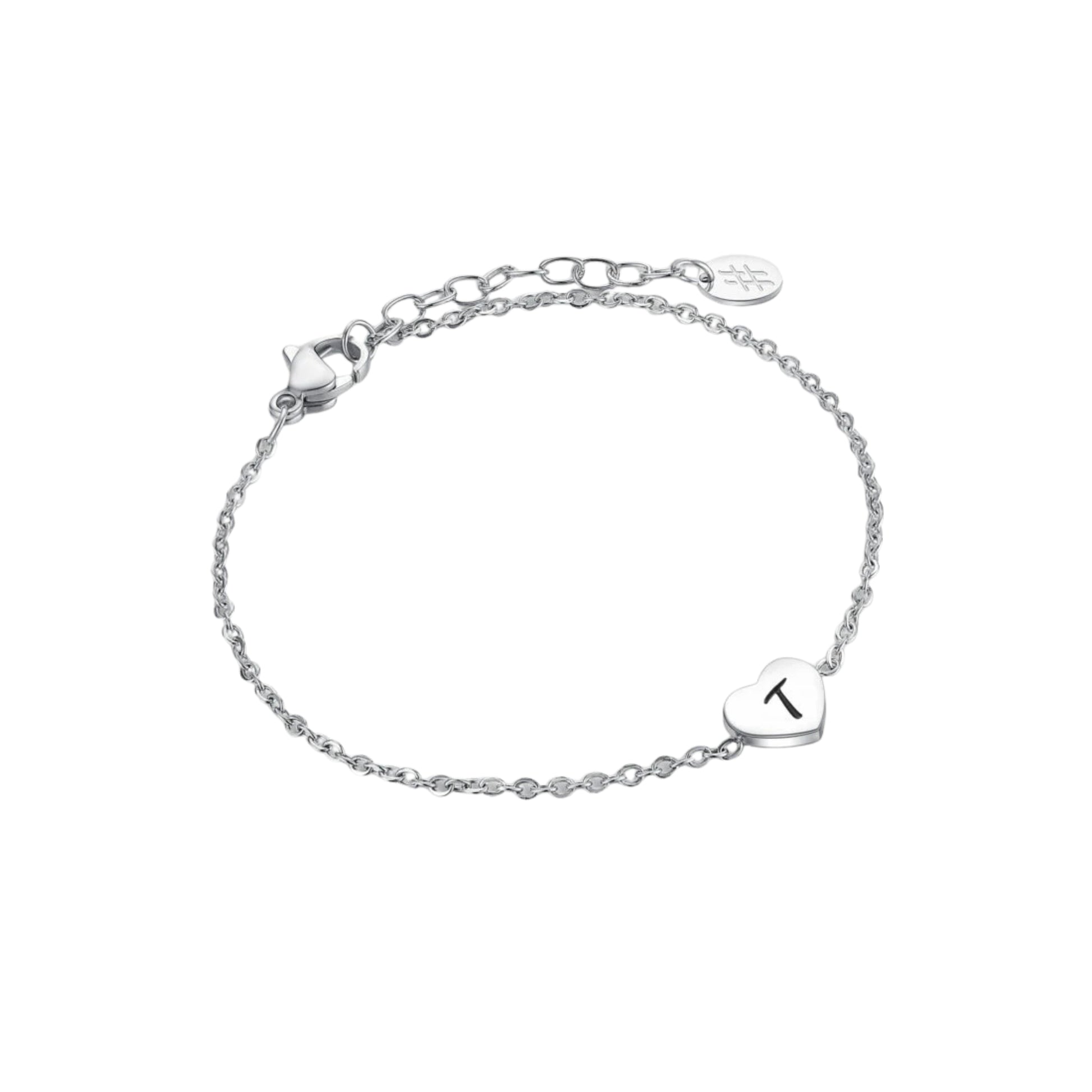 Bracciale Cuore Lettera Personal - Brand Gioielli