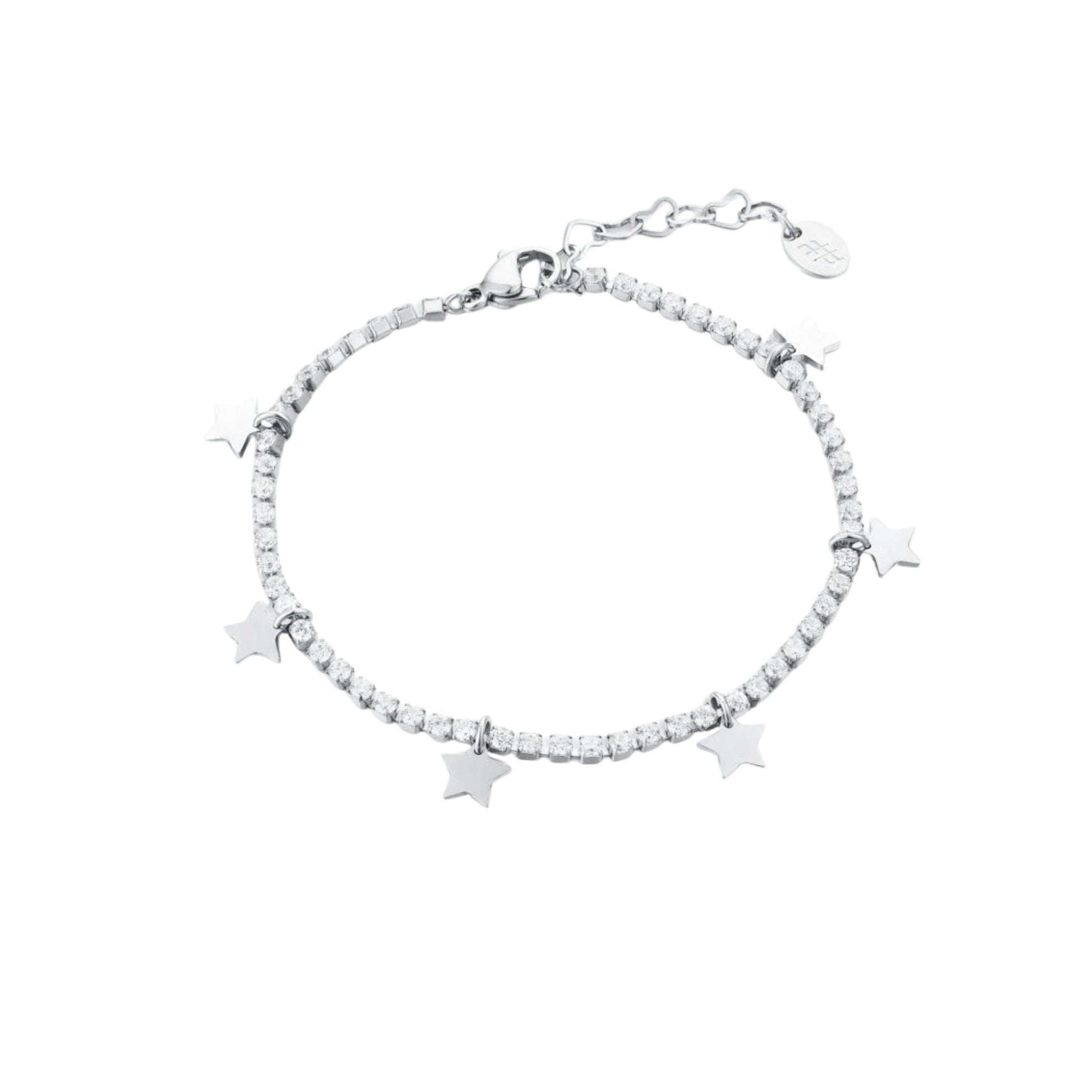 Bracciale Tennis con Stelle - Brand Gioielli