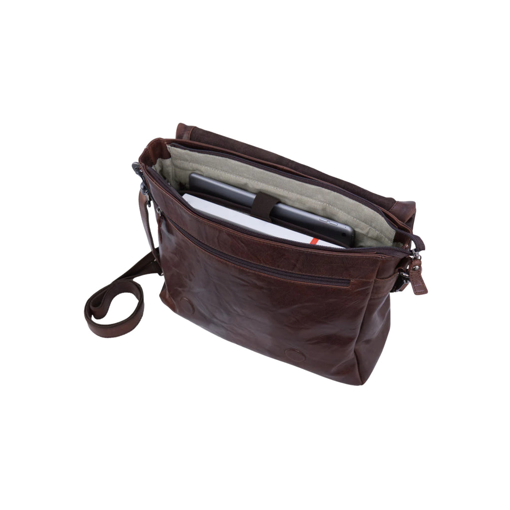Messenger in Vera Pelle Vintage - Aeronautica Militare