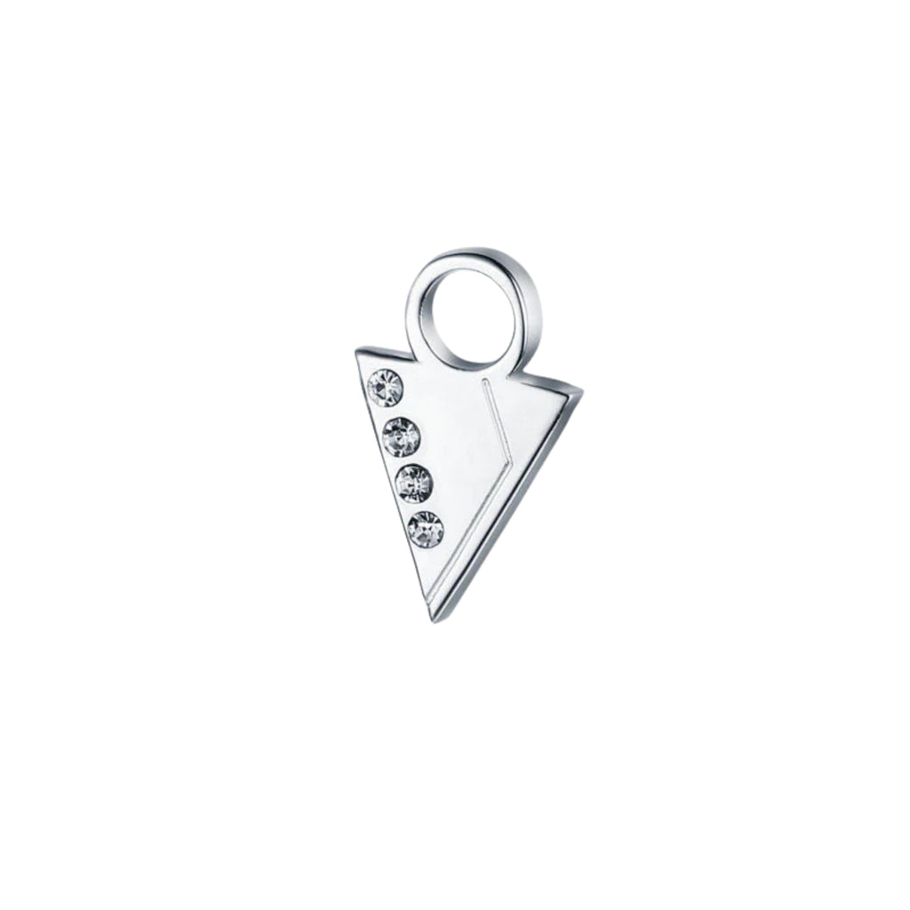 Mini Charm Freccia con cristalli - Brand Gioielli