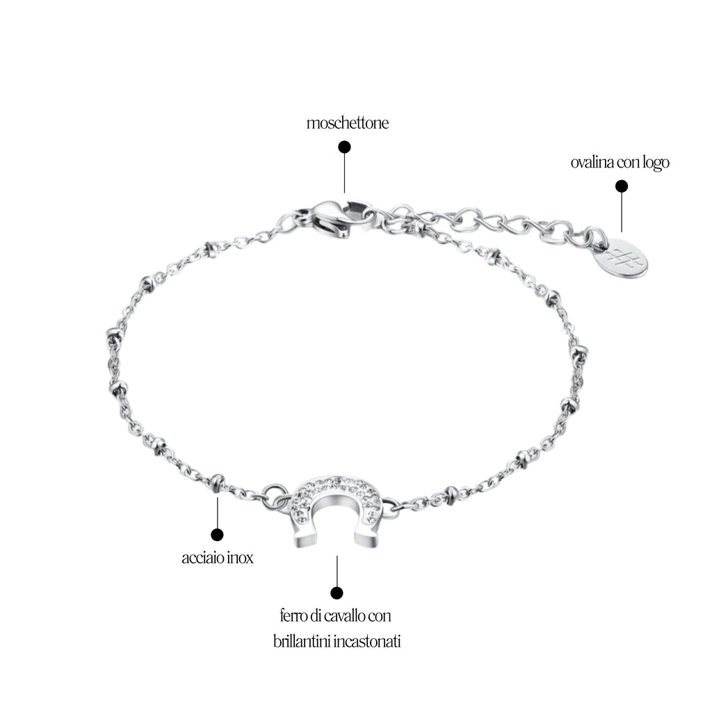 Bracciale Ferro di Cavallo Shine - Brand Gioielli