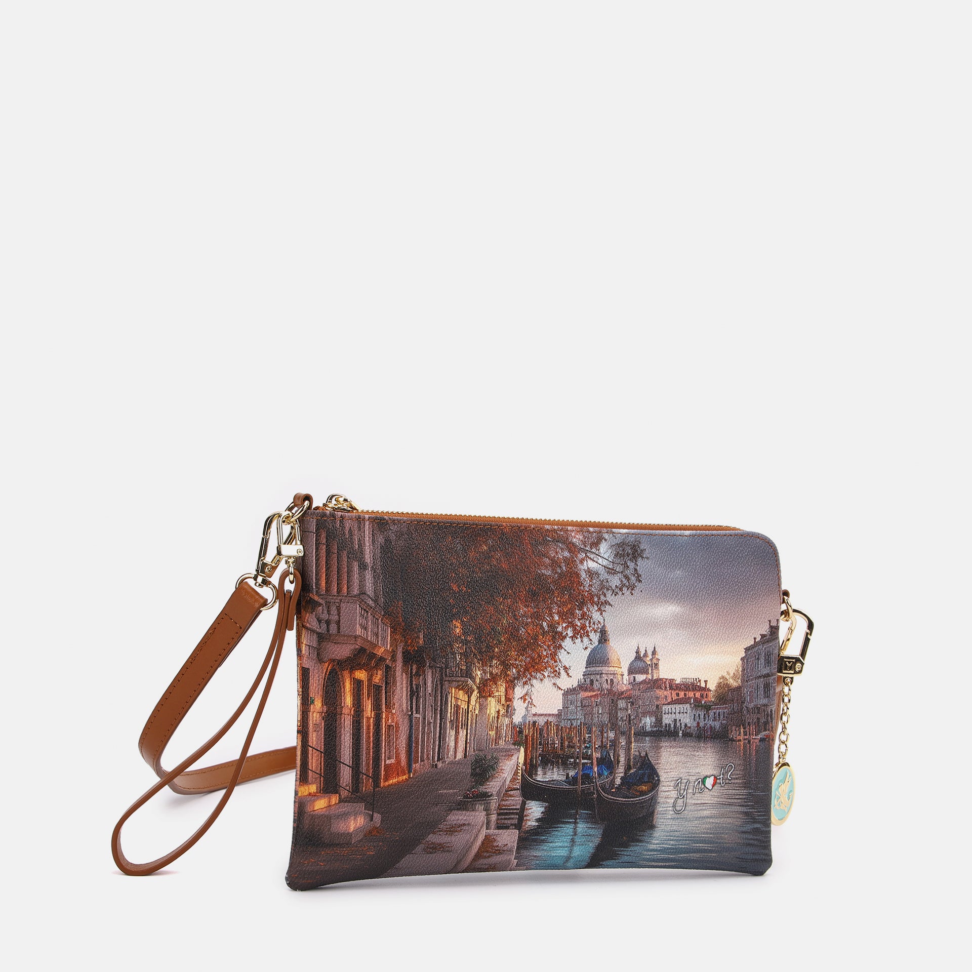 Clutch Yes bag stampa Venezia - Ynot?