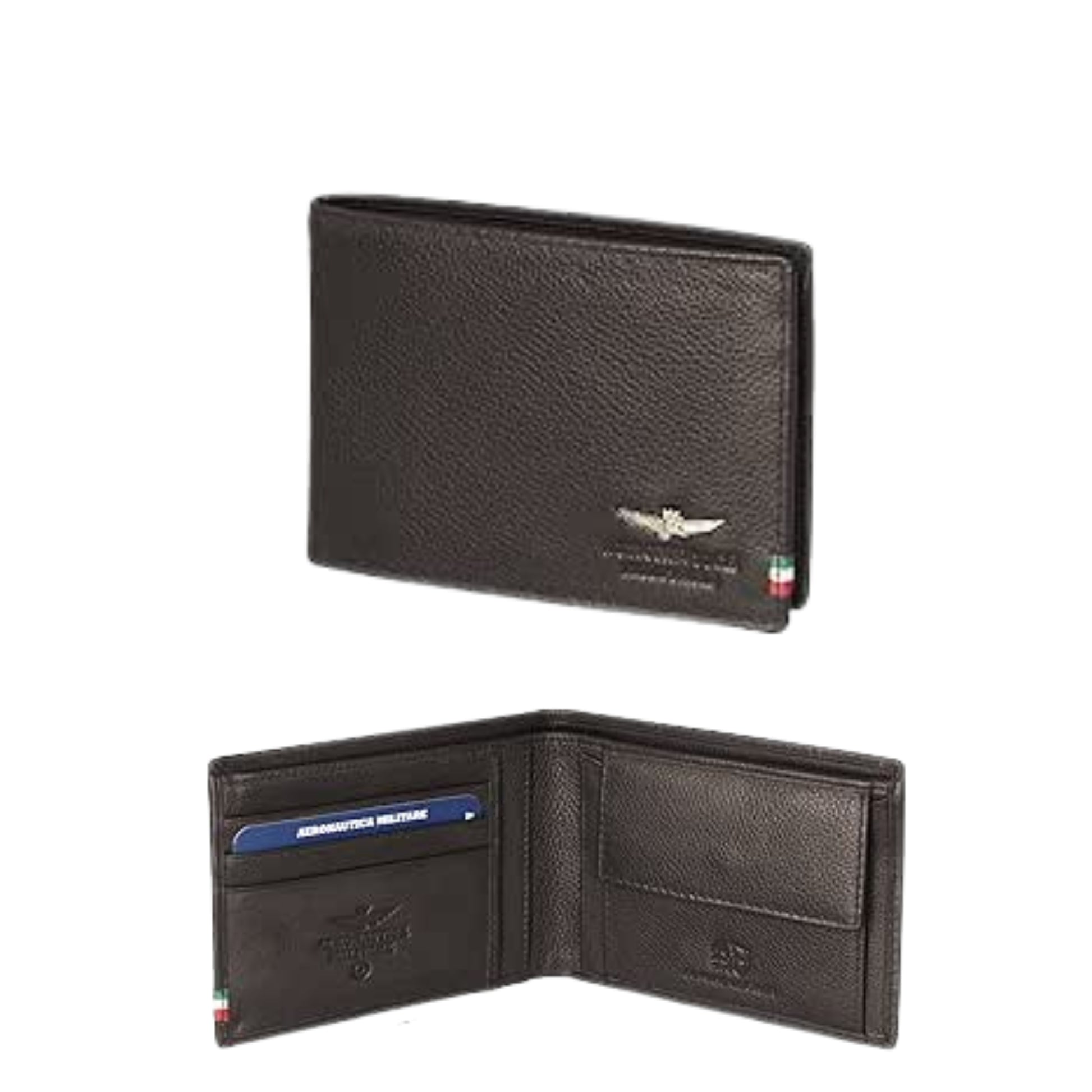 Portafoglio in Vera Pelle Flag - Aeronautica Militare