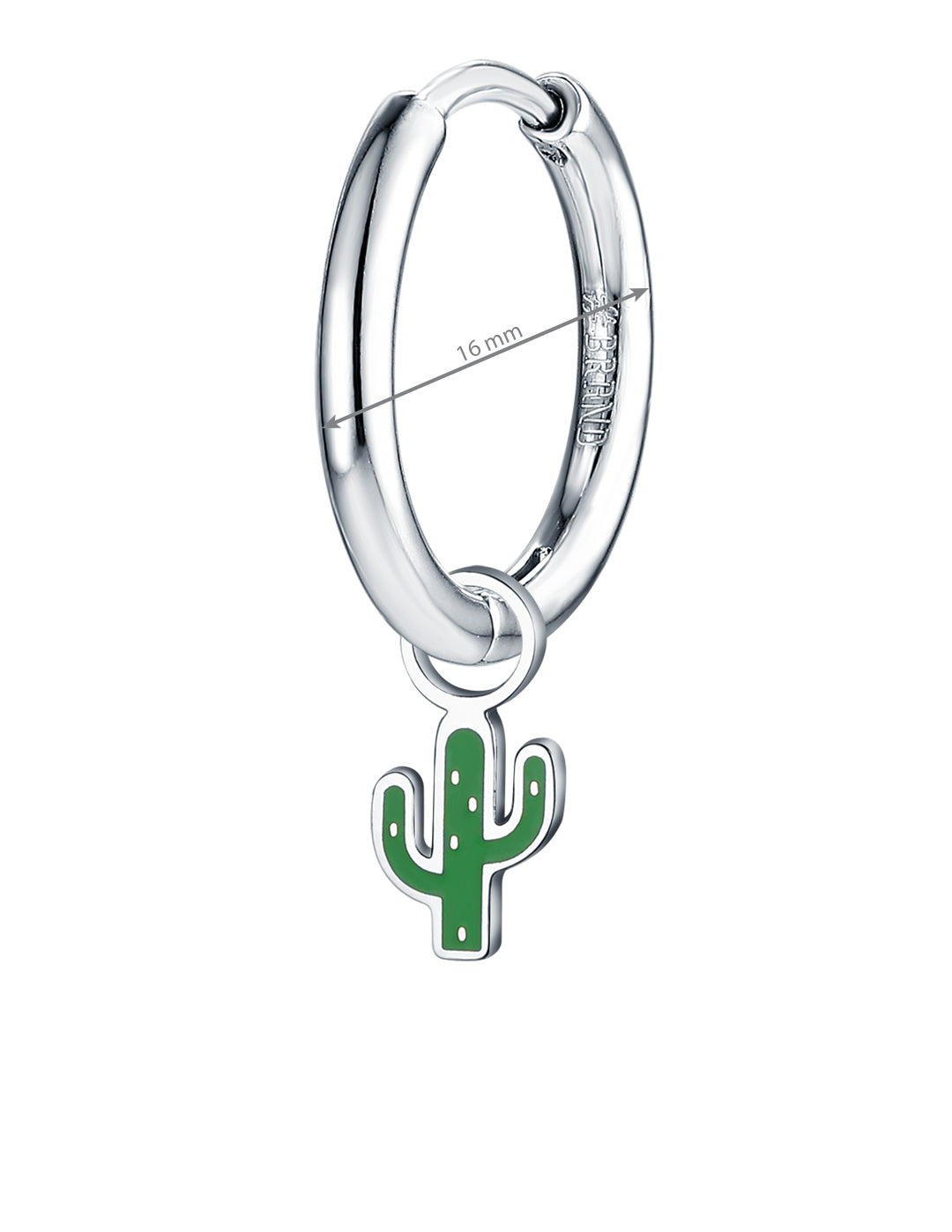 Mini Charm Cactus smaltato