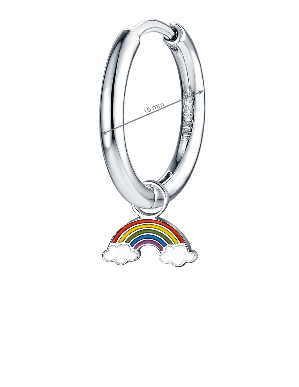 Mini Charm Arcobaleno smaltato