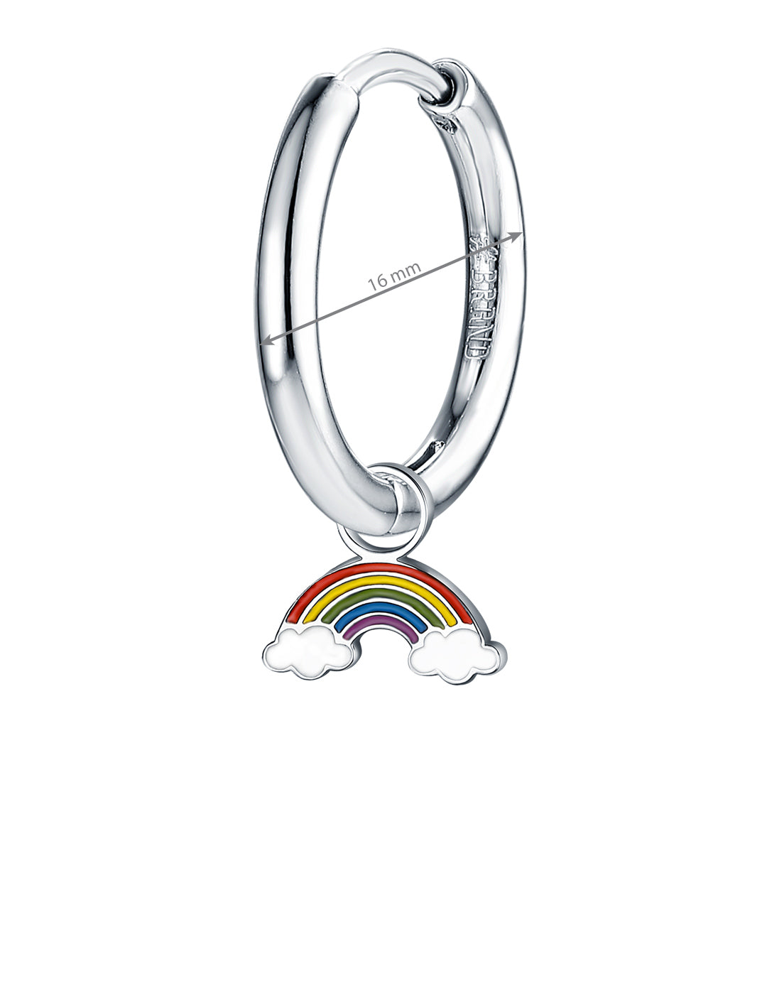 Mini Charm Arcobaleno smaltato