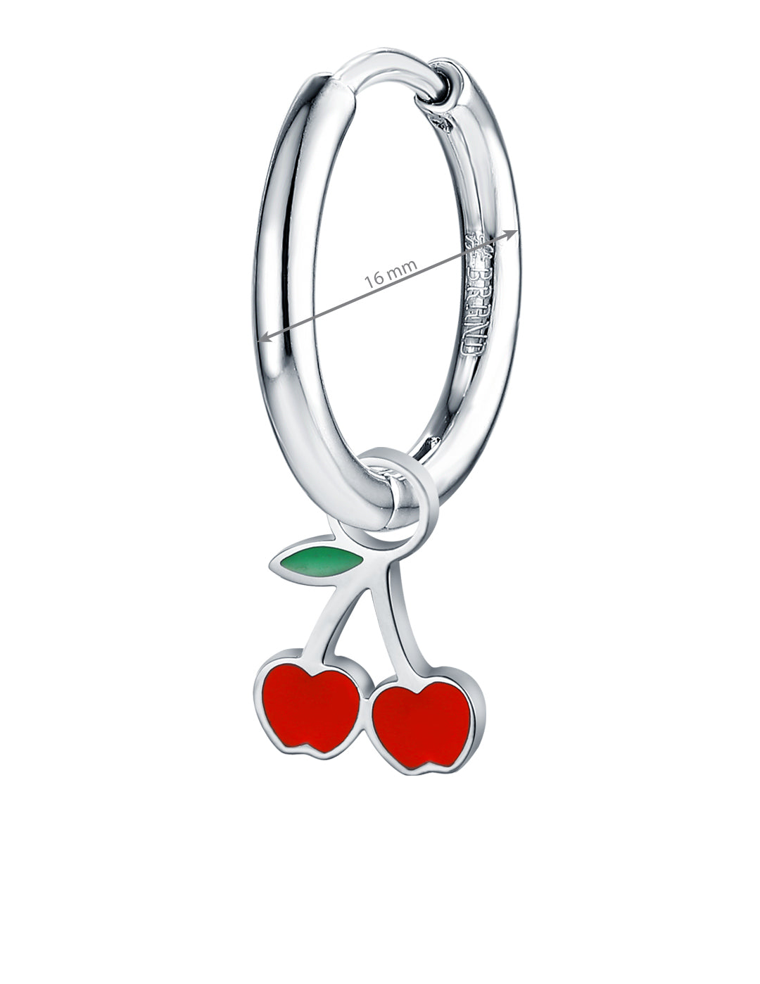 Mini Charm Ciliegie Smaltate