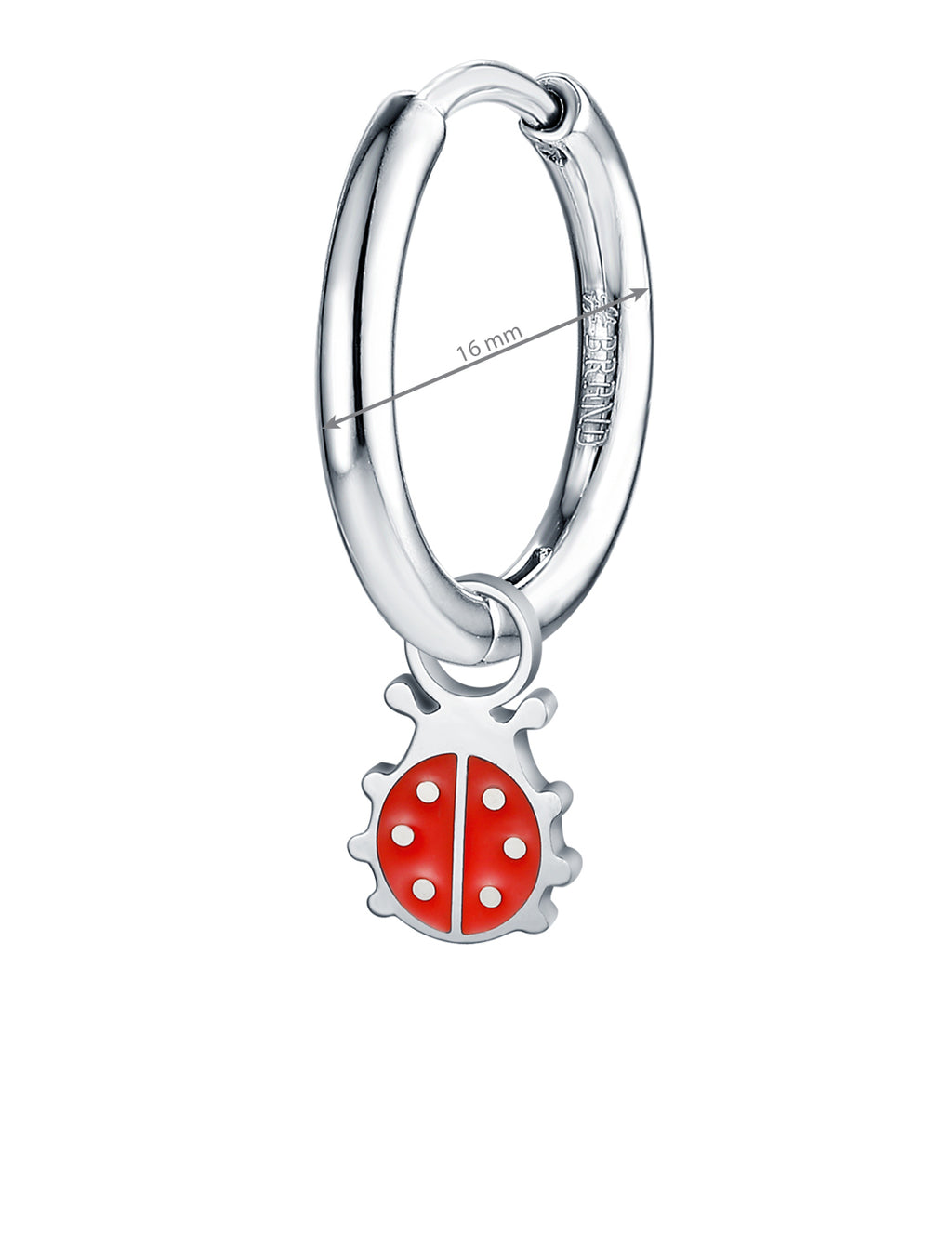 Mini Charm Coccinella smaltata