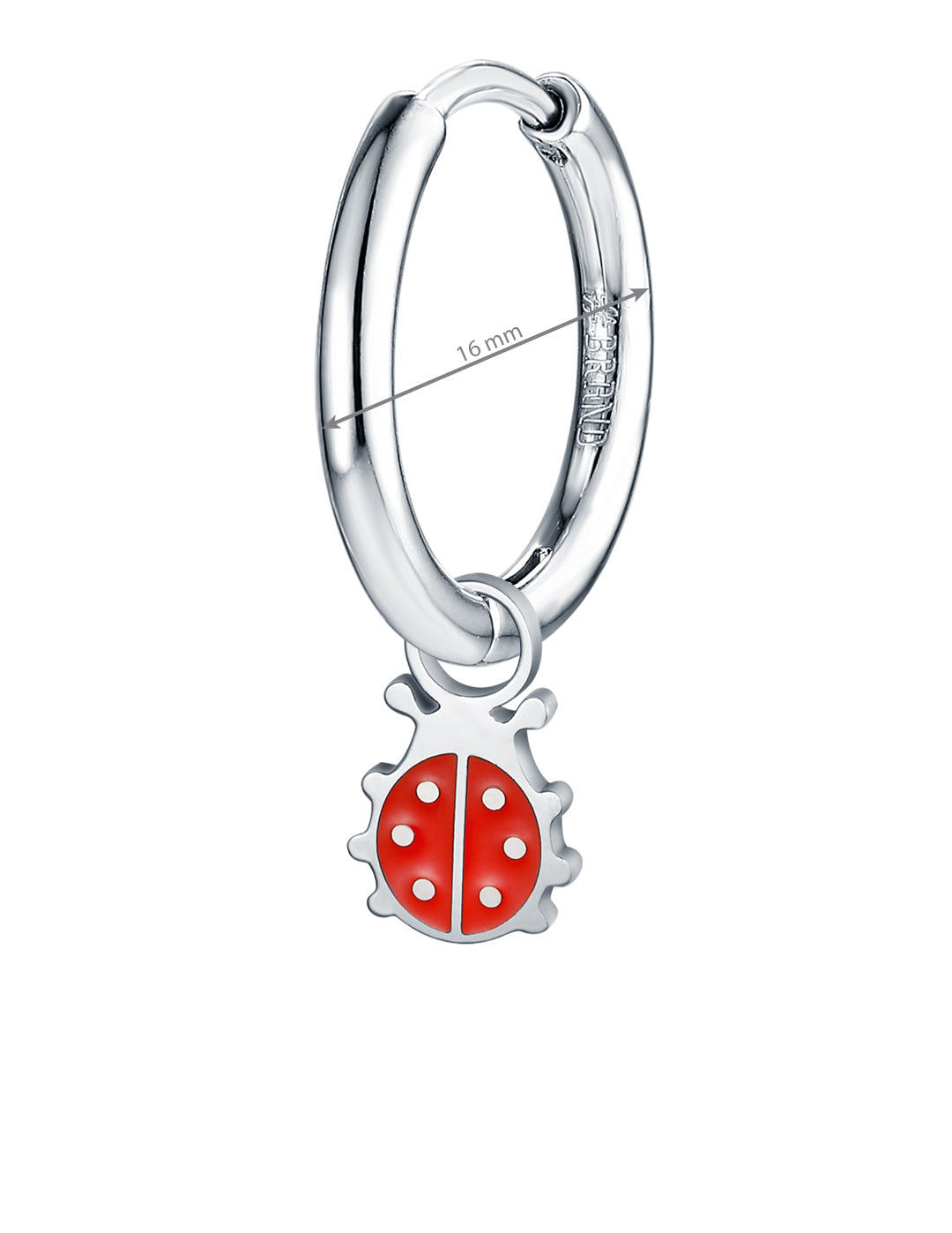 Mini Charm Coccinella smaltata