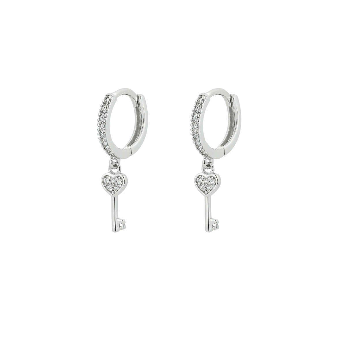 Coppia Di Orecchini_Argento 925 "CHIAVE"