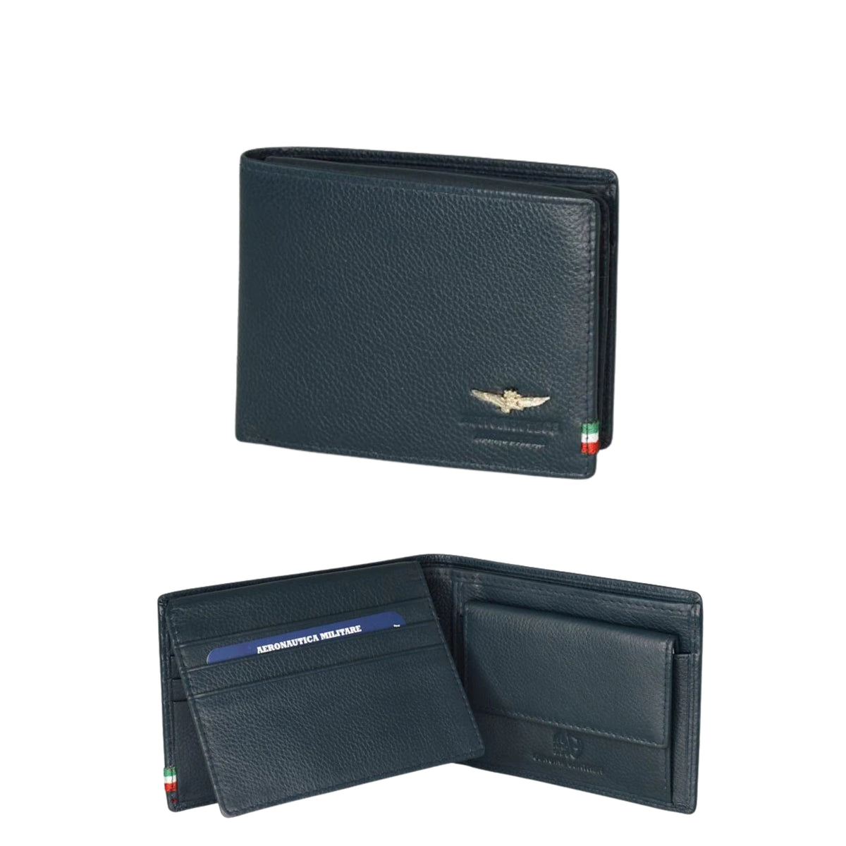 Portafoglio in Vera Pelle Flag - Aeronautica Militare