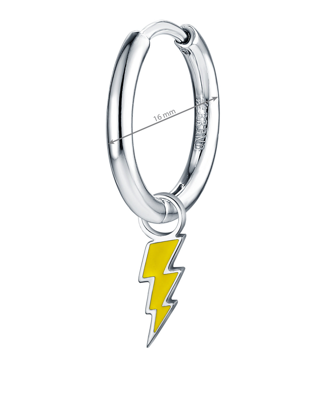 Mini Charm Fulmine smaltato