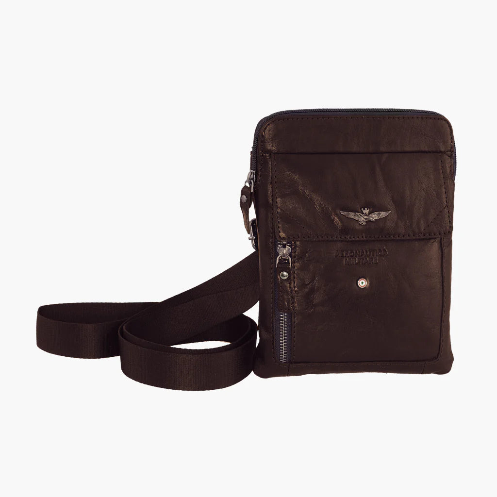 Tracolla in Vera pelle Vintage - Aeronautica Militare