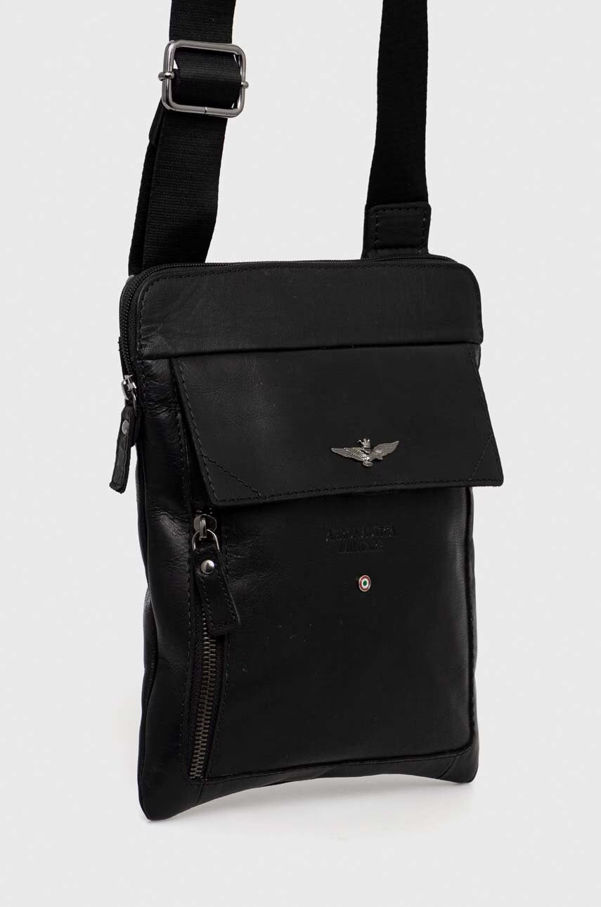Tracolla Porta Tablet in Vera pelle Vintage - Aeronautica Militare