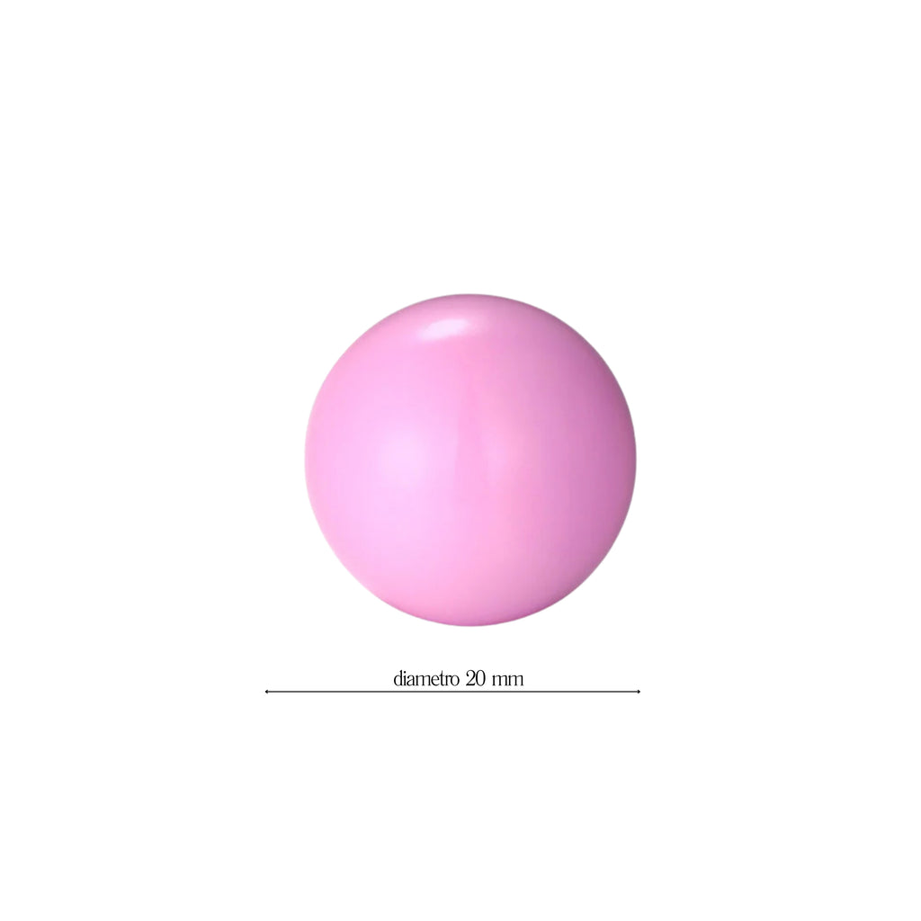 Sonaglio colore Rosa Lucido - Brand Gioielli