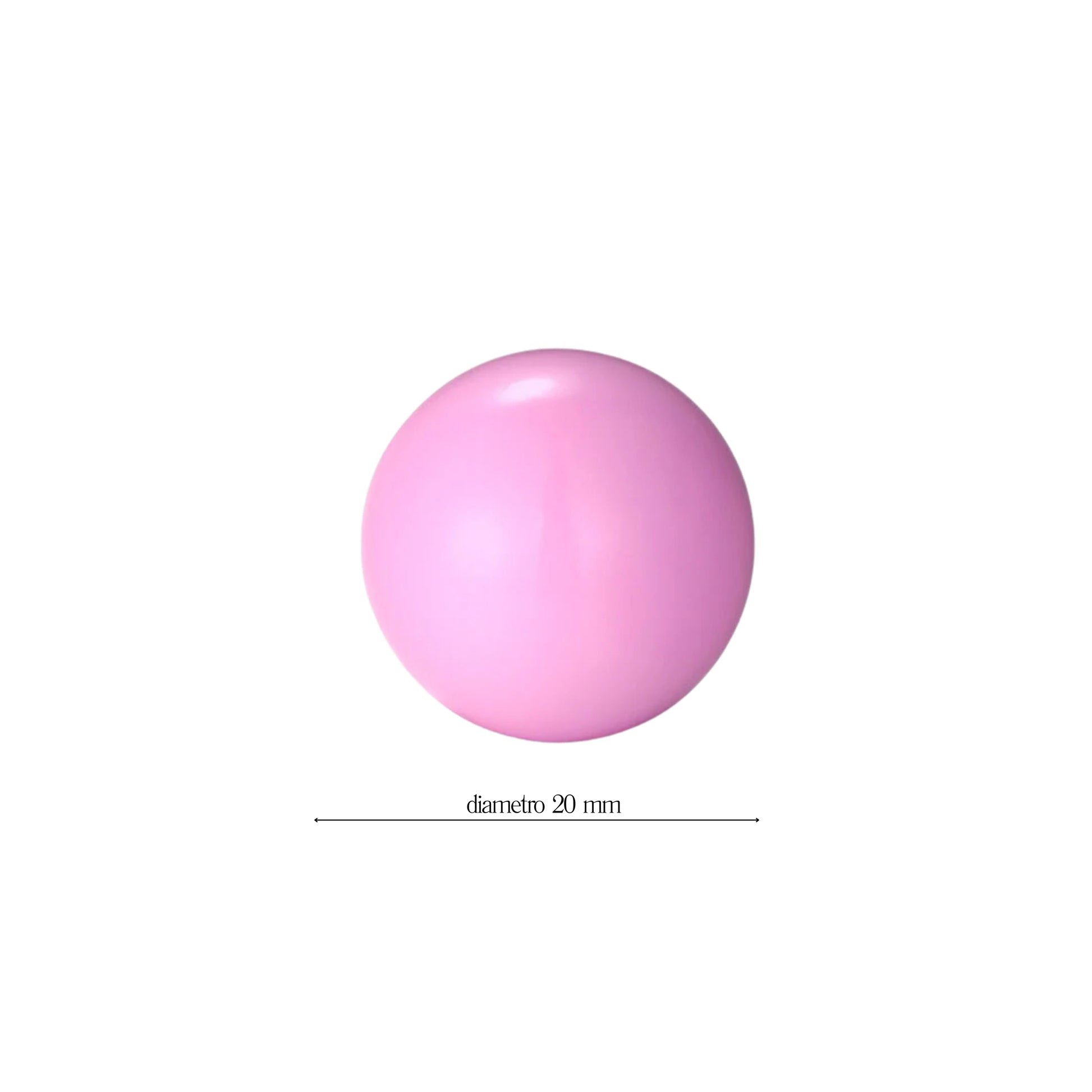 Sonaglio colore Rosa Lucido - Brand Gioielli