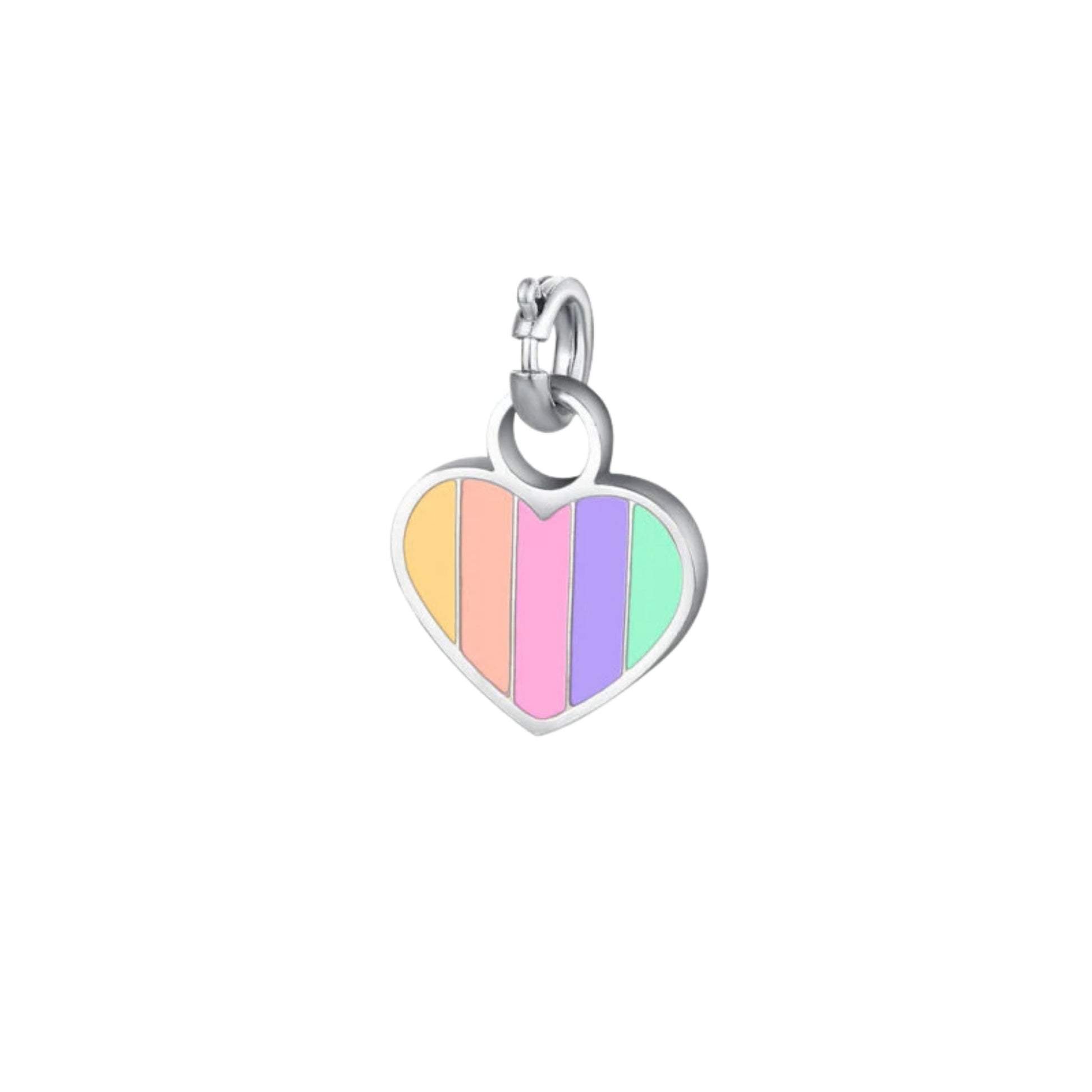 Mini Charm Cuore Multicolore - Brand Gioielli
