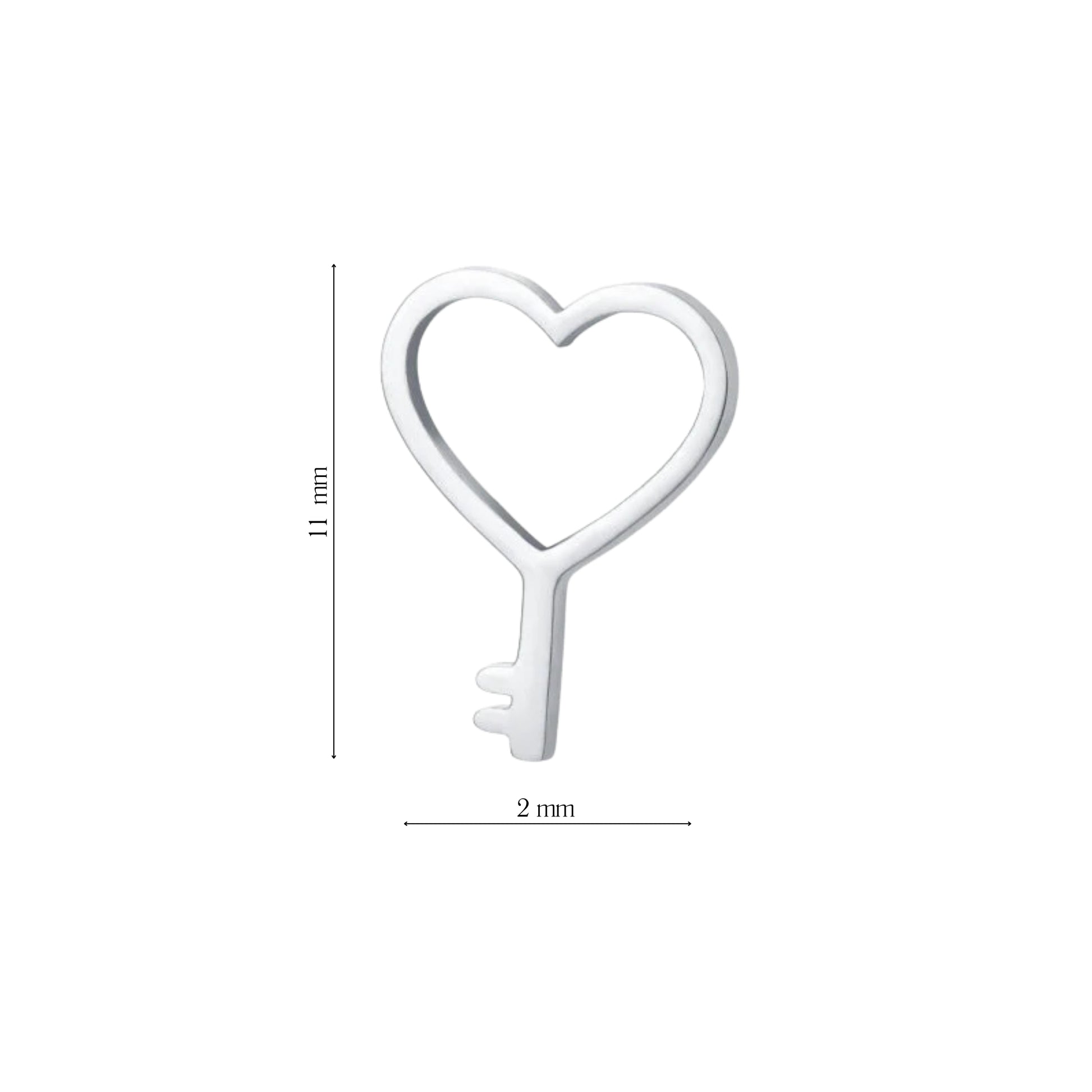 Mini Charm Chiave - Brand Gioielli