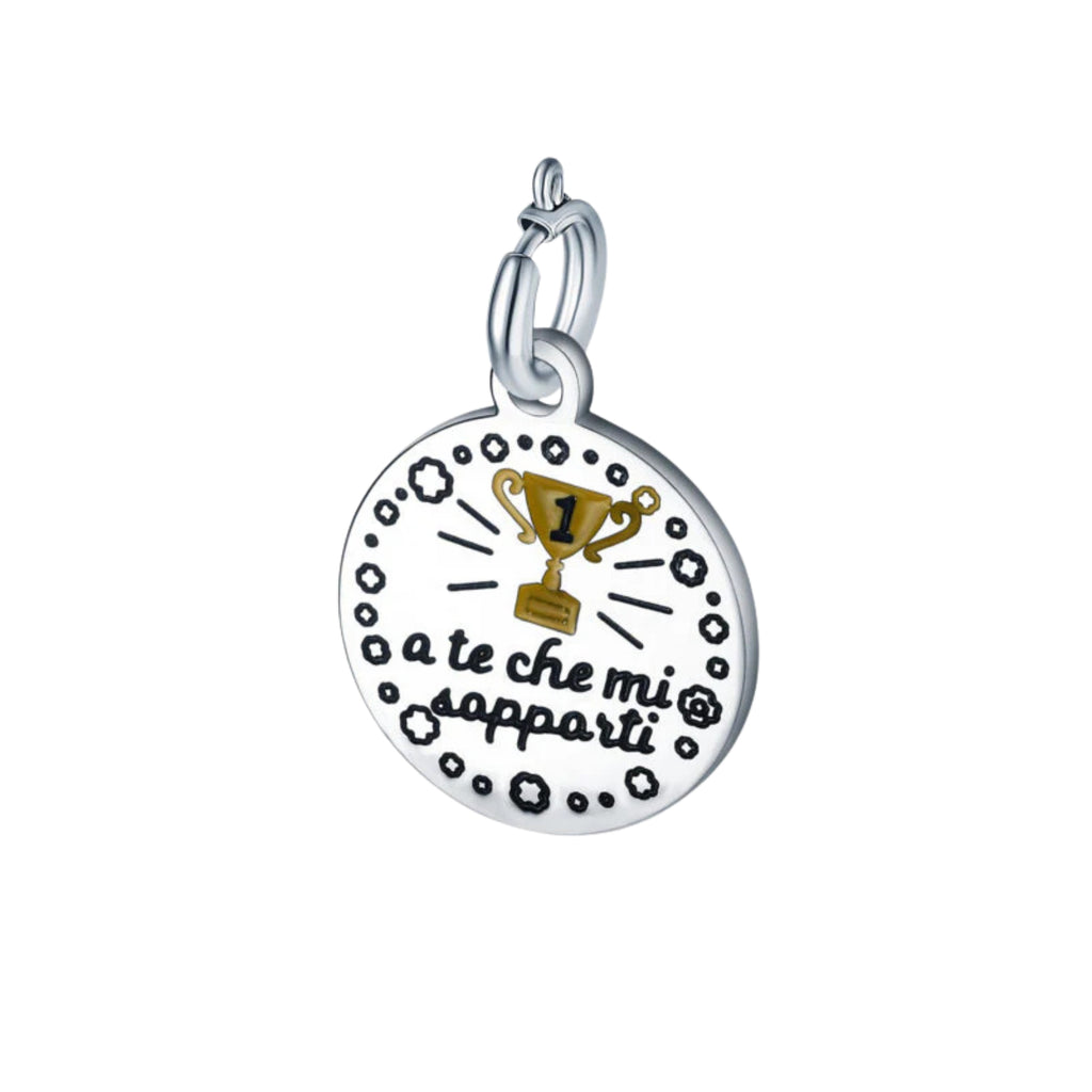 Charm A te che mi sopporti - Brand Gioielli