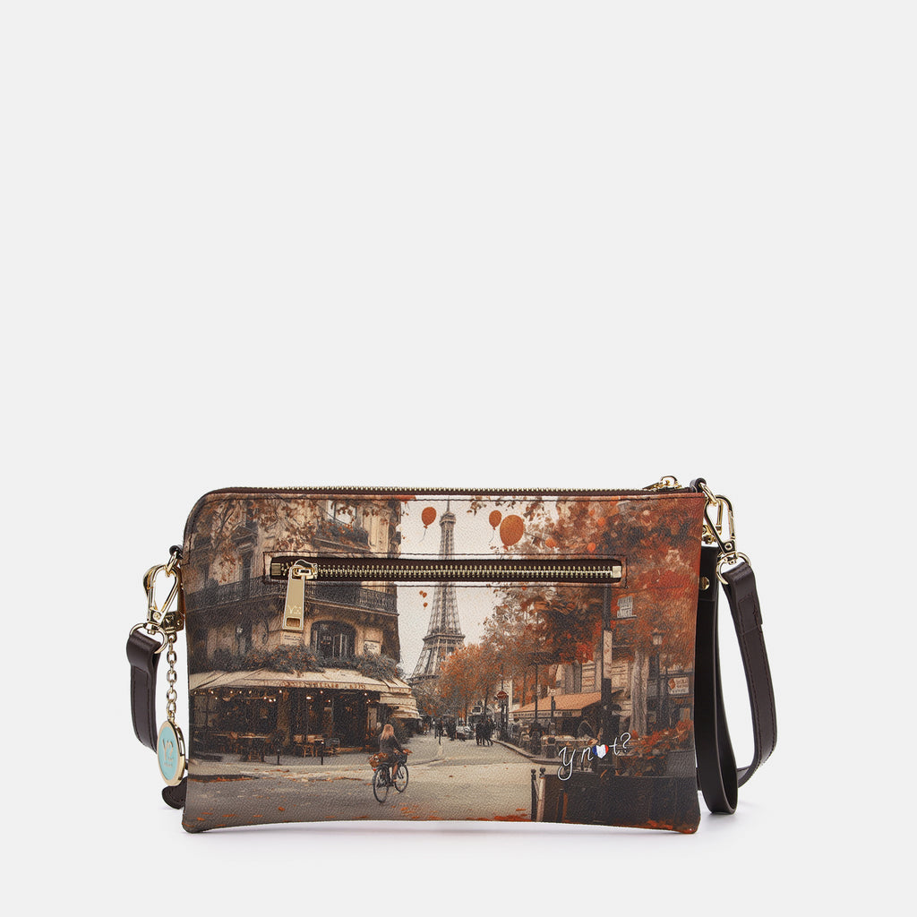 Clutch Yes bag stampa Parigi - Ynot?