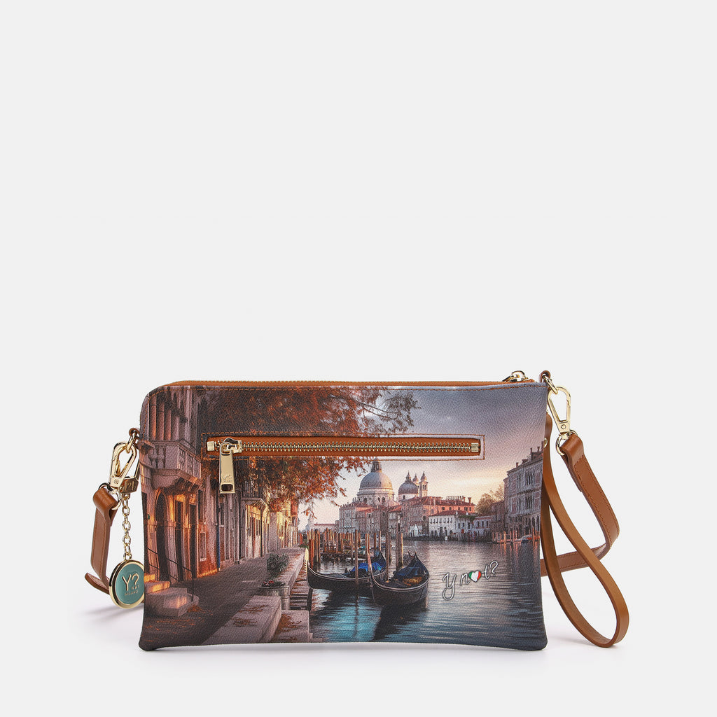 Clutch Yes bag stampa Venezia - Ynot?