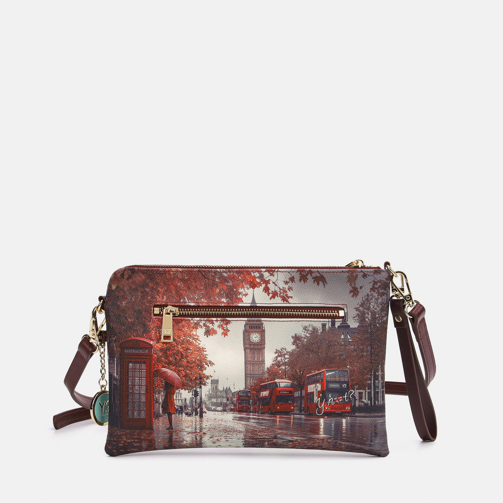 Clutch Yes bag stampa Londra - Ynot?
