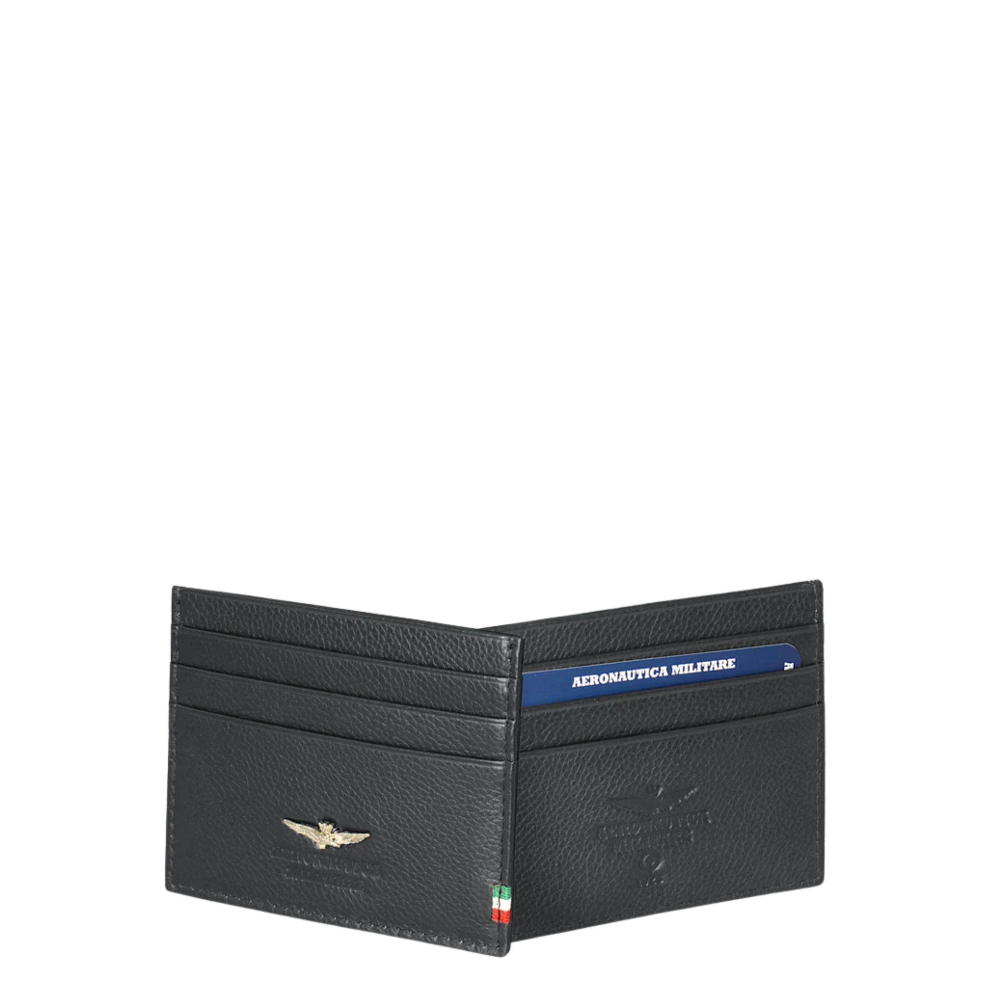 Portacarte in Vera Pelle Flag - Aeronautica Militare