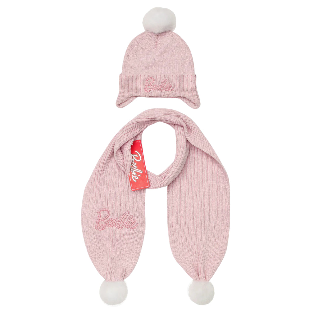 Set Cappello e Sciarpa Pompon - Barbie