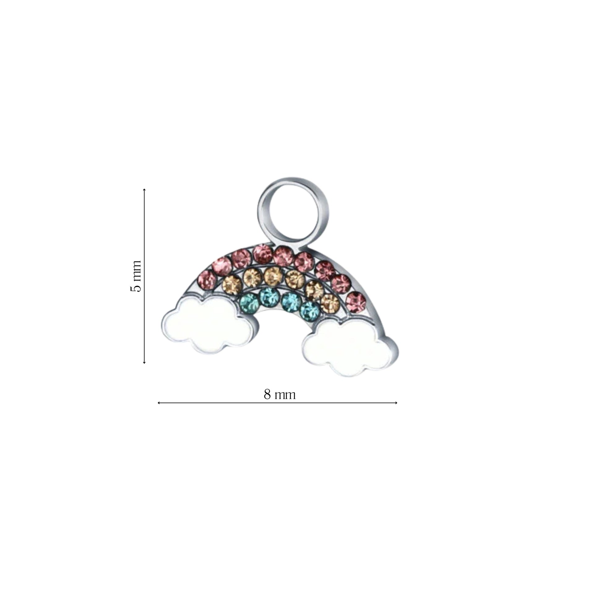 Mini Charm Arcobaleno - Brand Gioielli