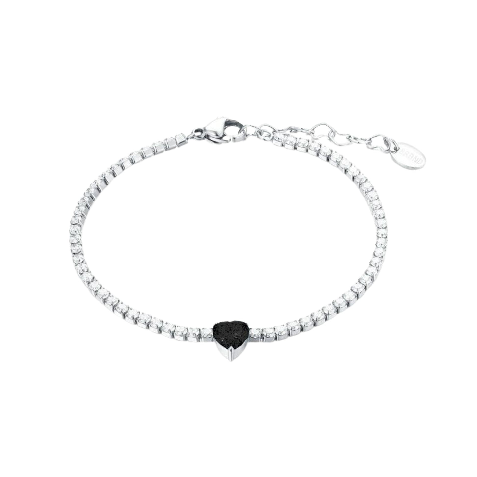 Bracciale Tennis Cuore Attimi - Brand Gioielli