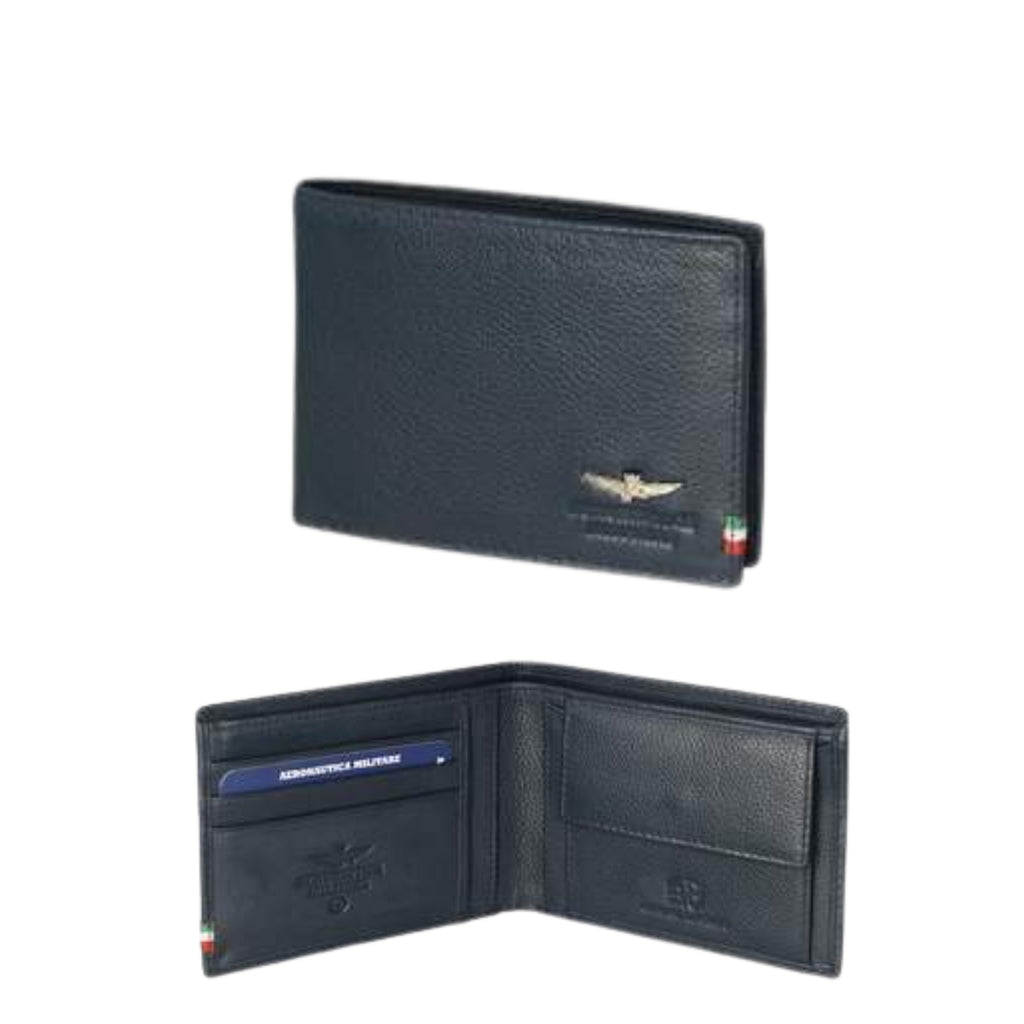 Portafoglio Grande Aeronautica Militare AM102 Flag in Vera Pelle