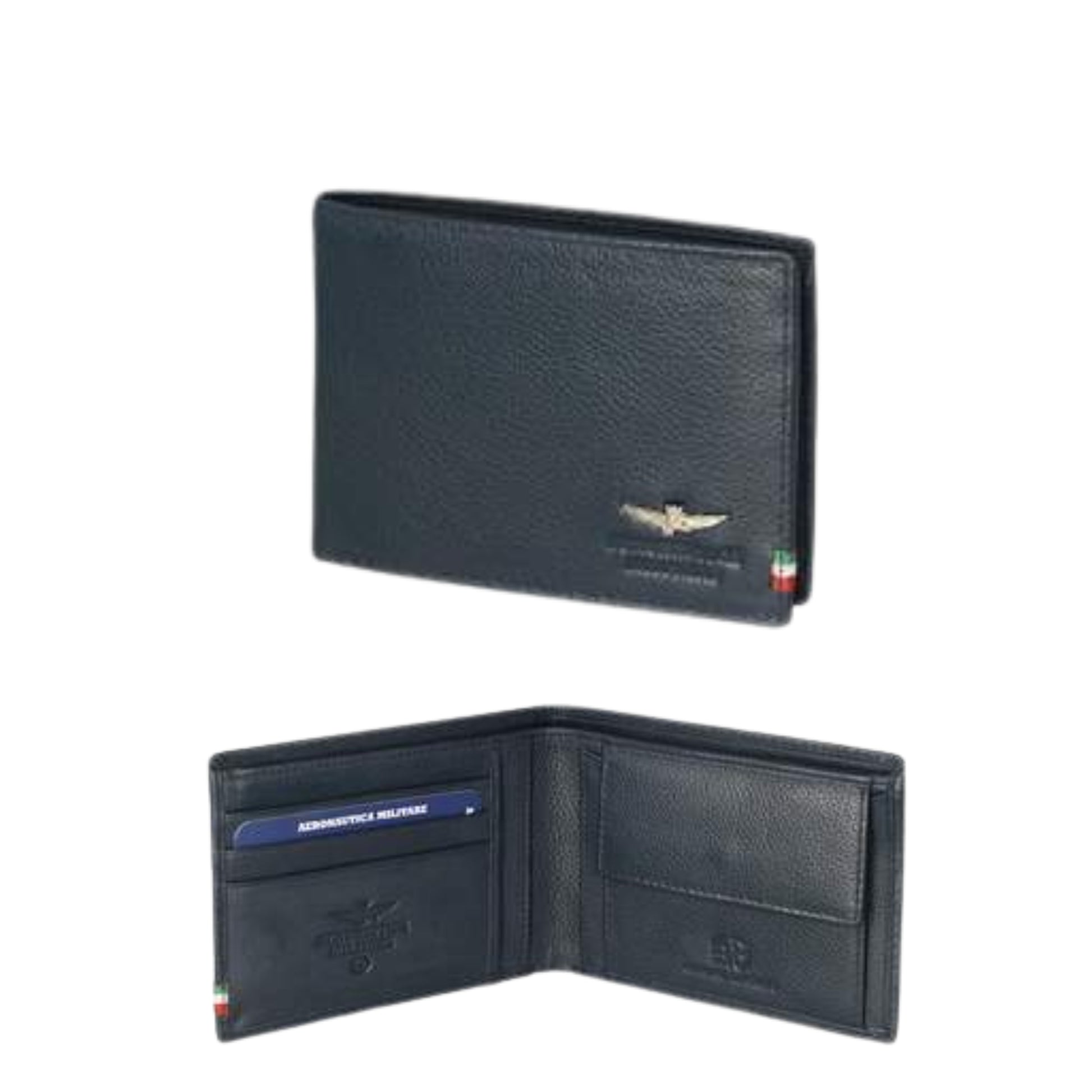 Portafoglio in Vera Pelle Flag - Aeronautica Militare