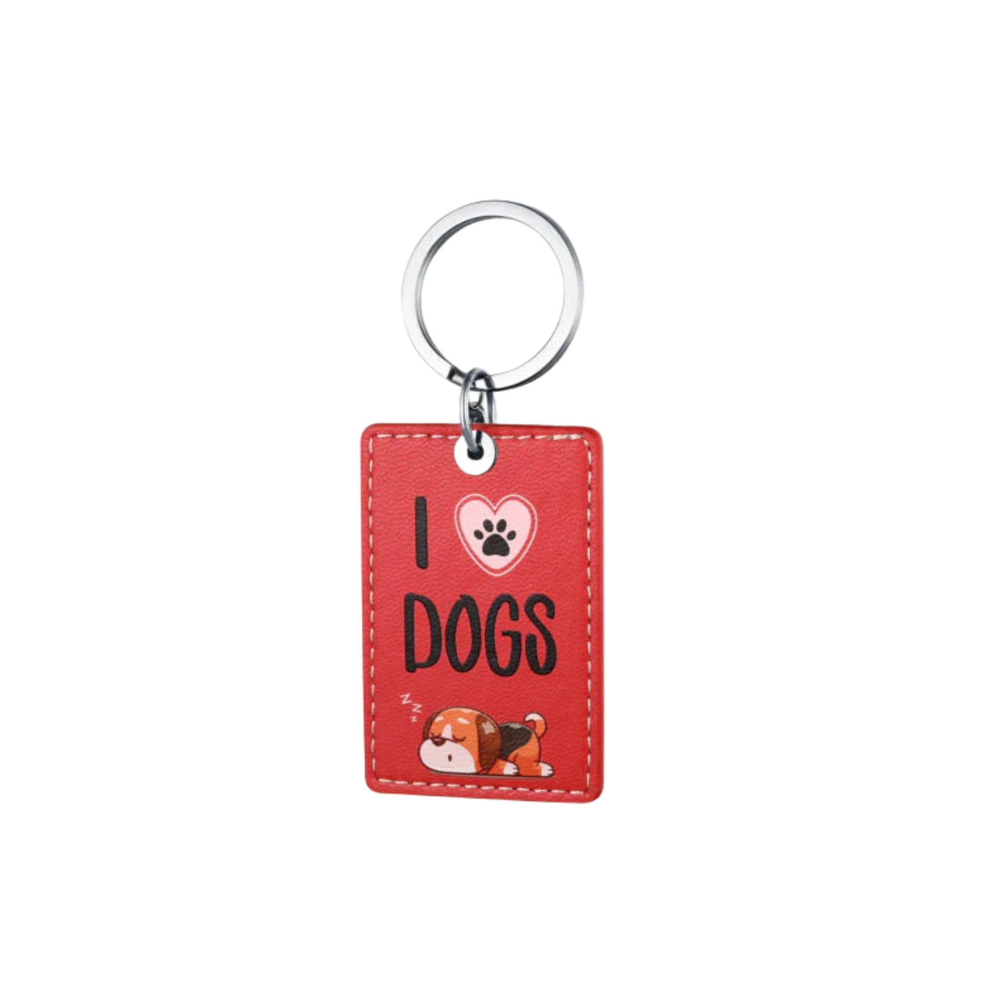 Portachiavi I Love Dogs - Brand