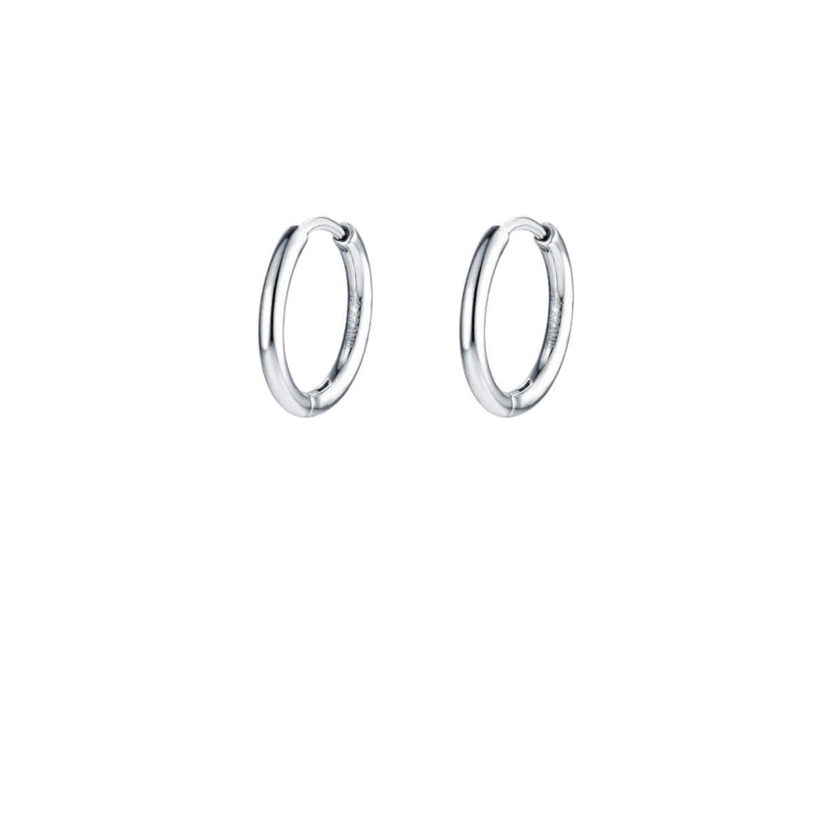 Coppia di Orecchini Cerchio in Acciaio Inox - Les Folies