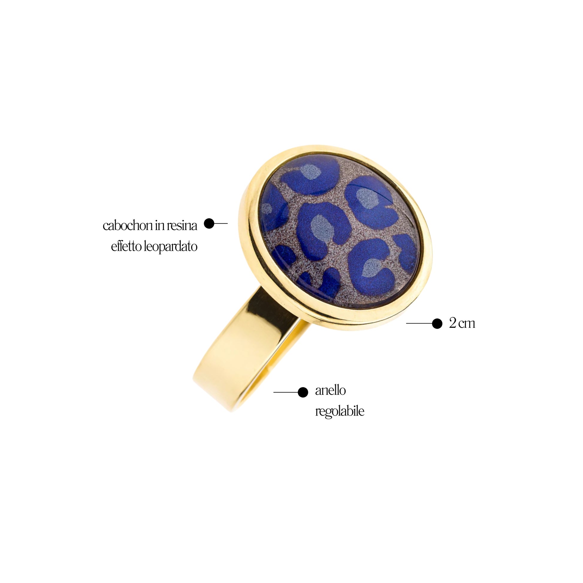 Anello Leopard - You B'jou by Barbieri