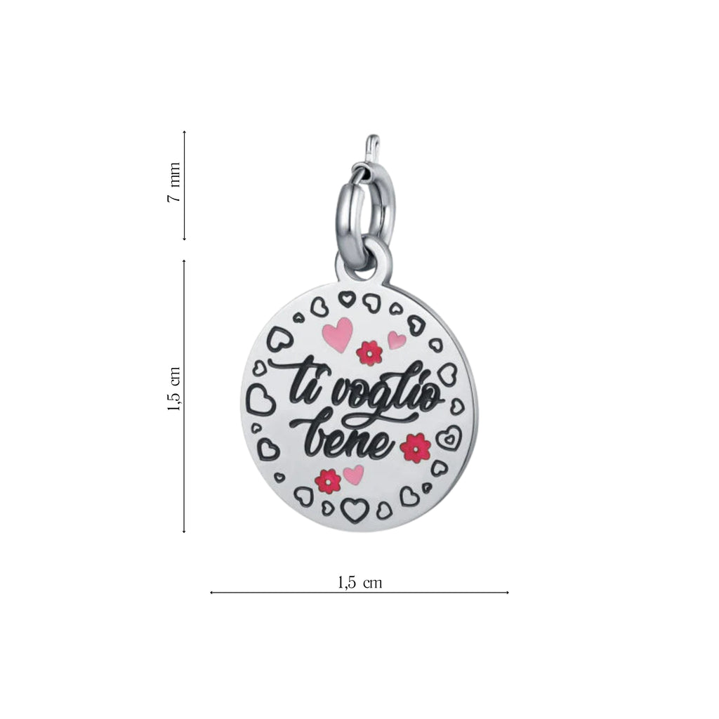 Charm "Ti voglio bene" - Brand Gioielli