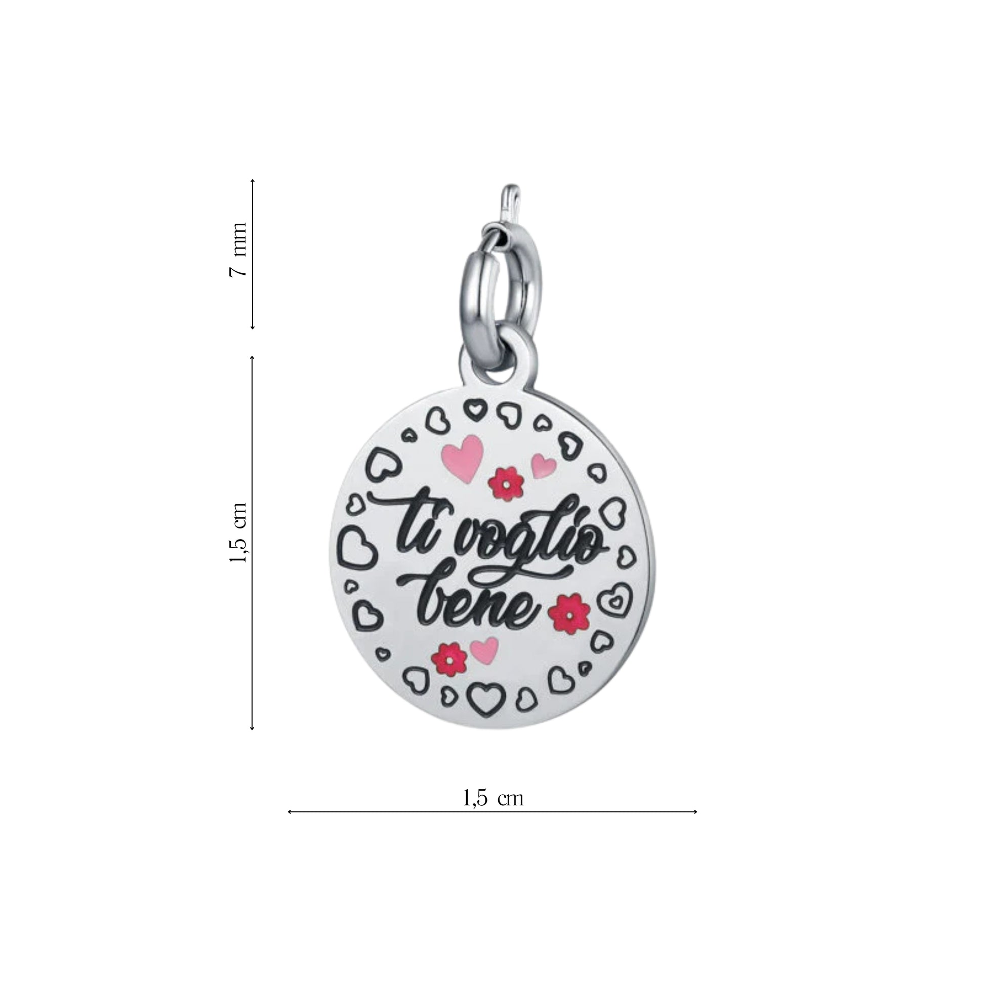 Charm "Ti voglio bene" - Brand Gioielli