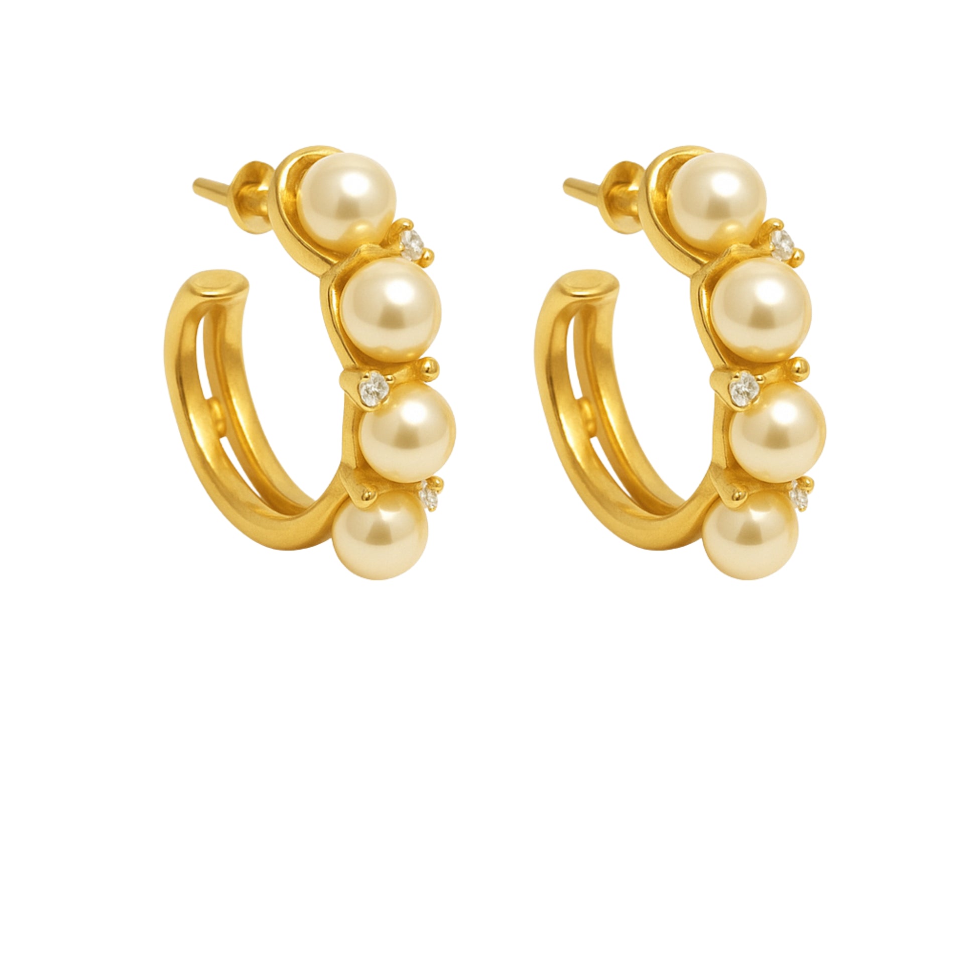 Orecchini Perla Halo - You B'jou by Barbieri