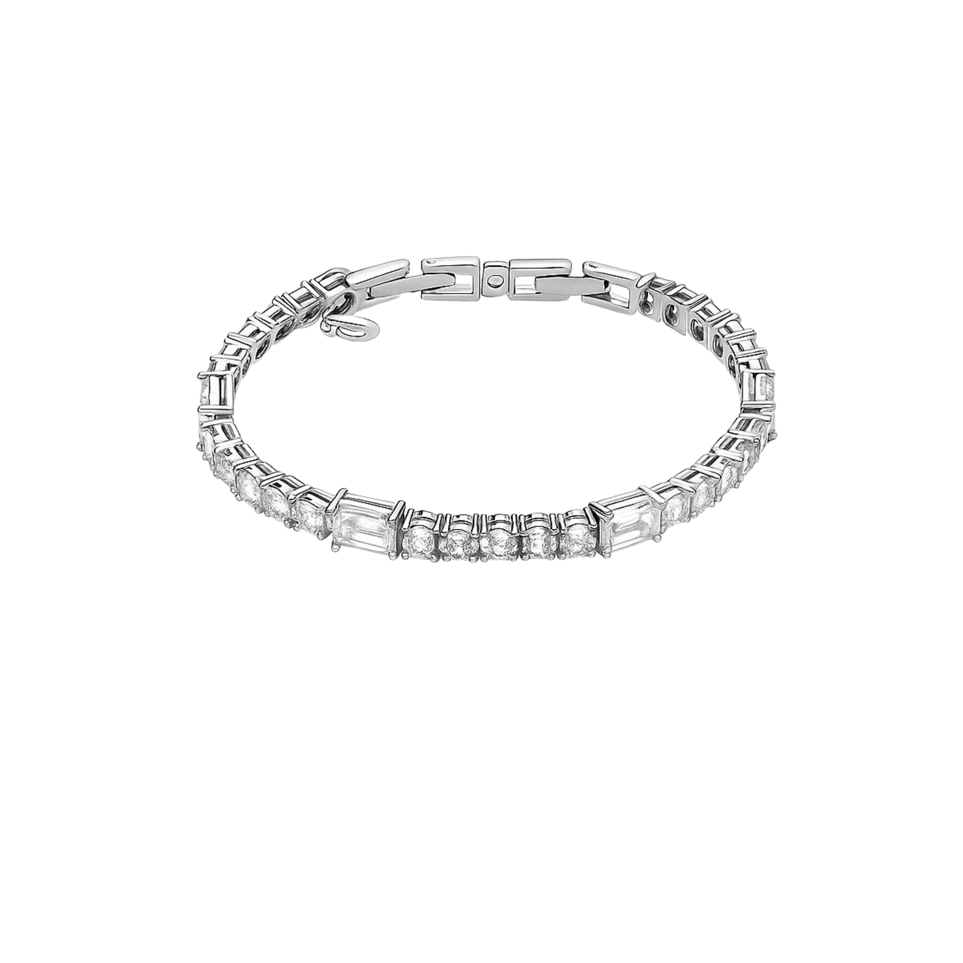 Bracciale Tennis Pietra Quadrata - Les folies