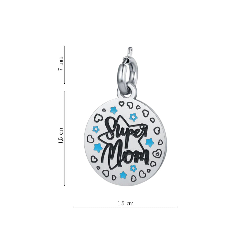 Charm Mamma "Super Mom" - Brand Gioielli