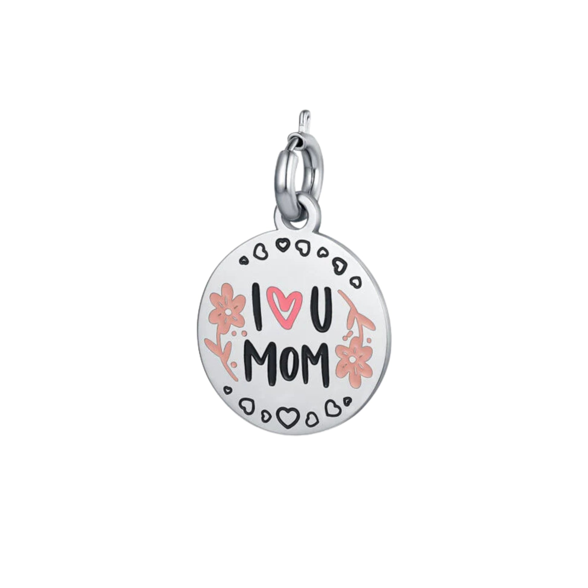 Charm Mamma "I love you Mom" - Brand Gioielli