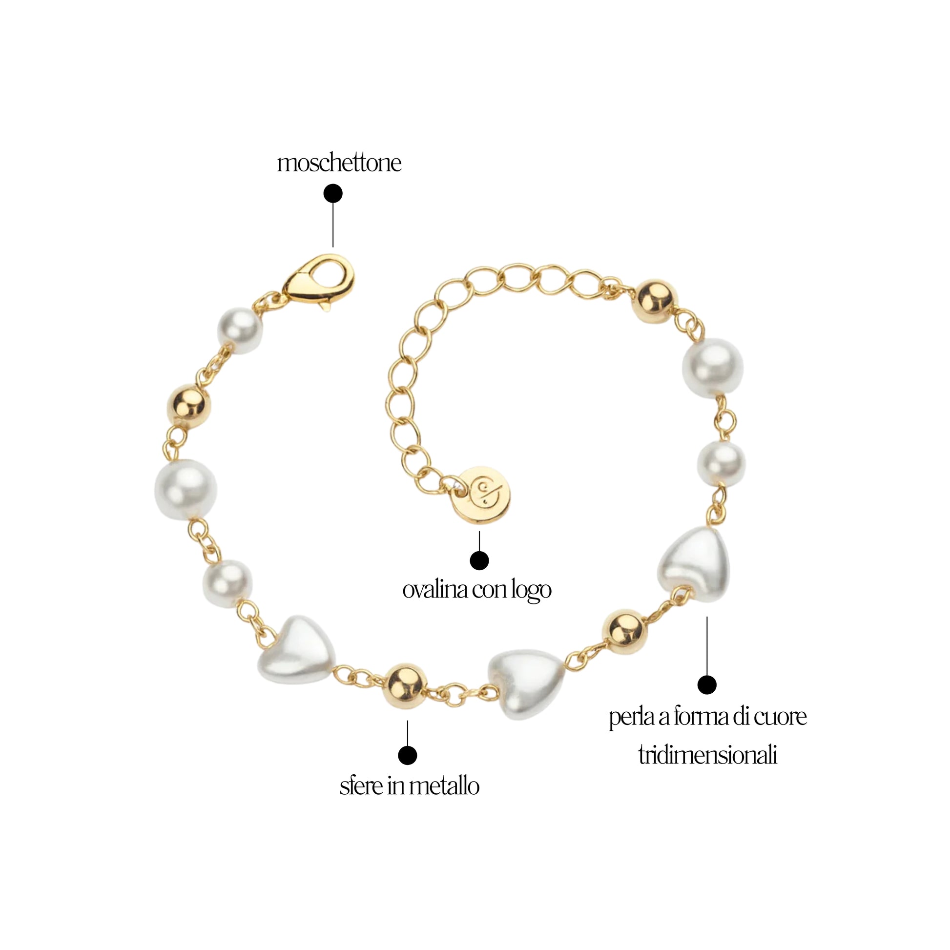 Bracciale di Perle Amor - You B'jou by Barbieri