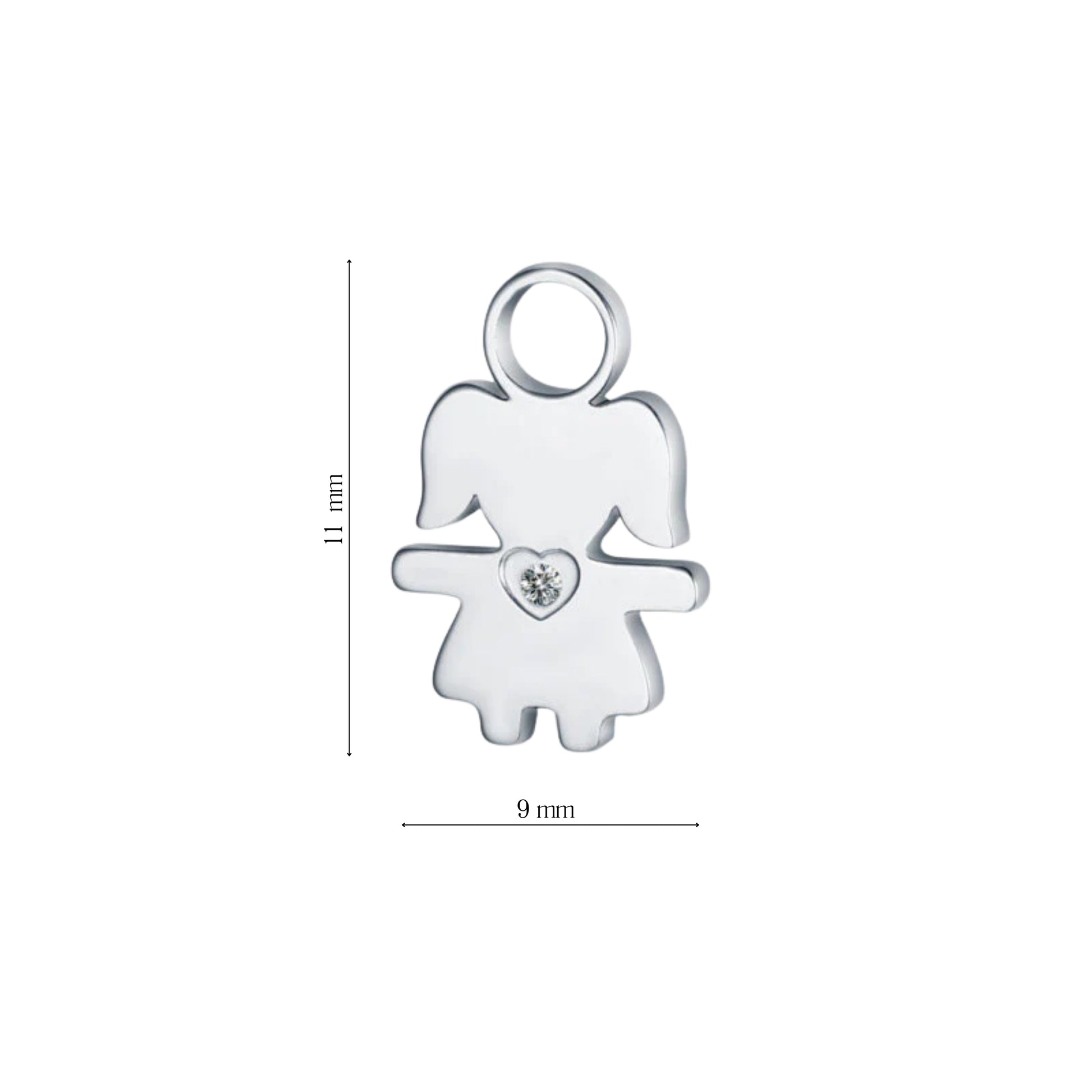 Mini Charm Bambina - Brand Gioielli