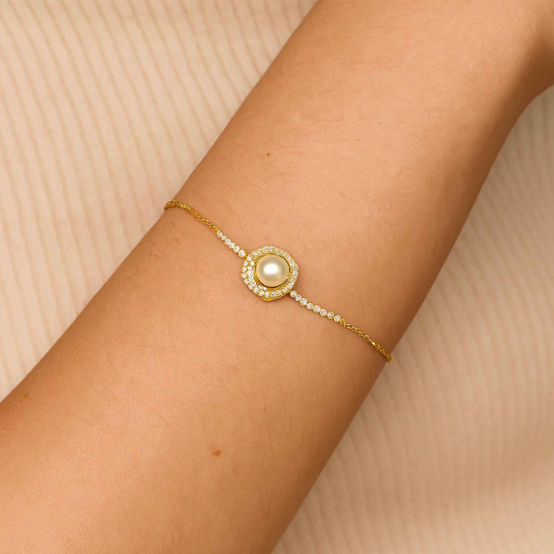 Bracciale Tennis Catena Pierla - Les folies