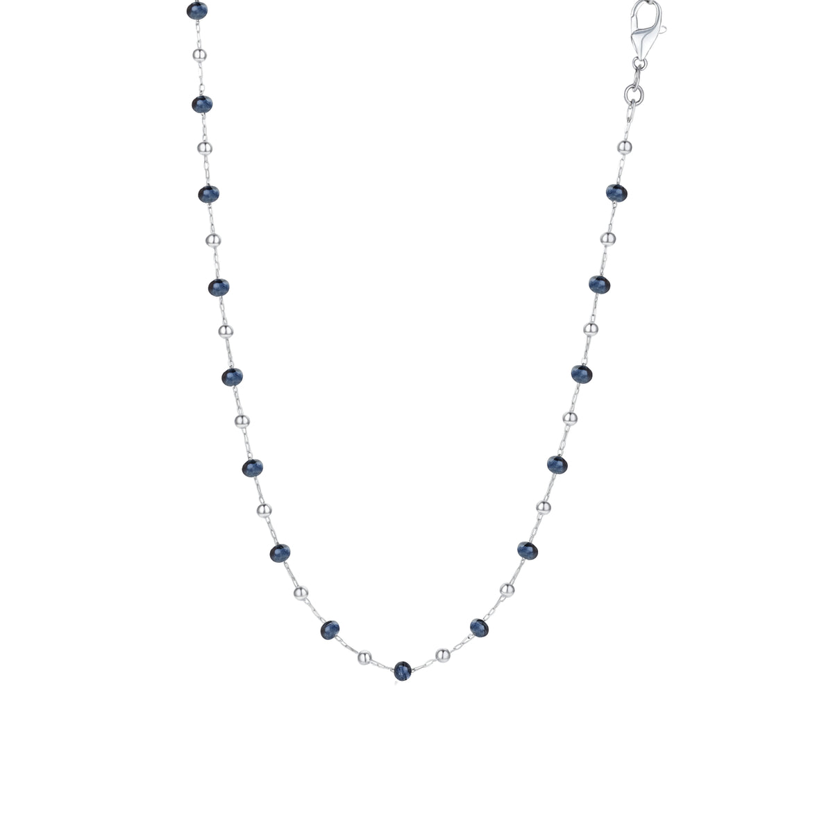 Collana Cristalli in Acciaio Inox - Brand Gioielli