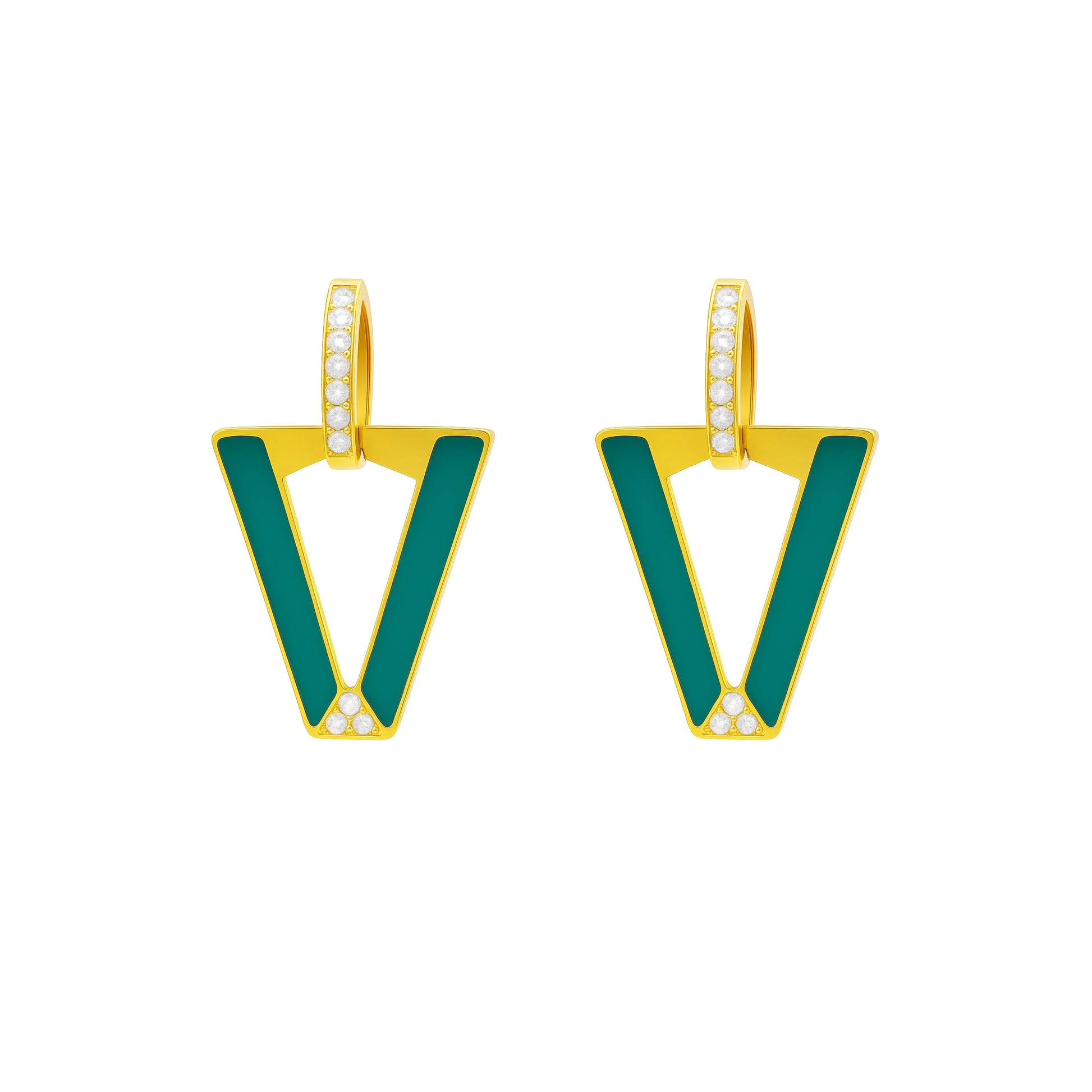 Coppia Di Orecchini_AcciaioInox "VALENTINA SUPREME"