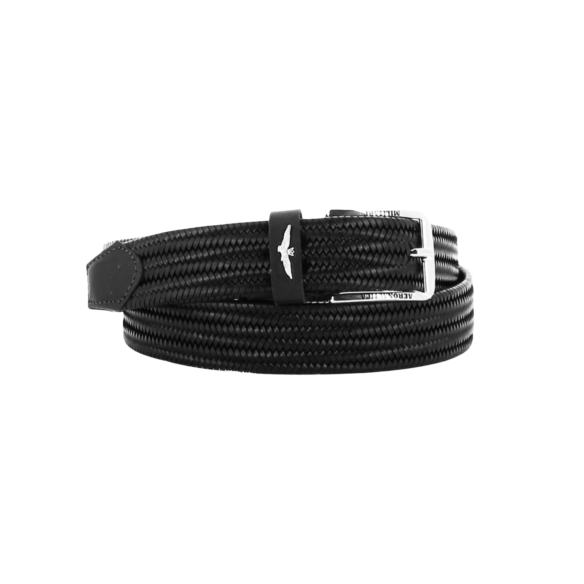 Cintura Uomo Elastica Aeronautica Militare AM416 in Vera Pelle